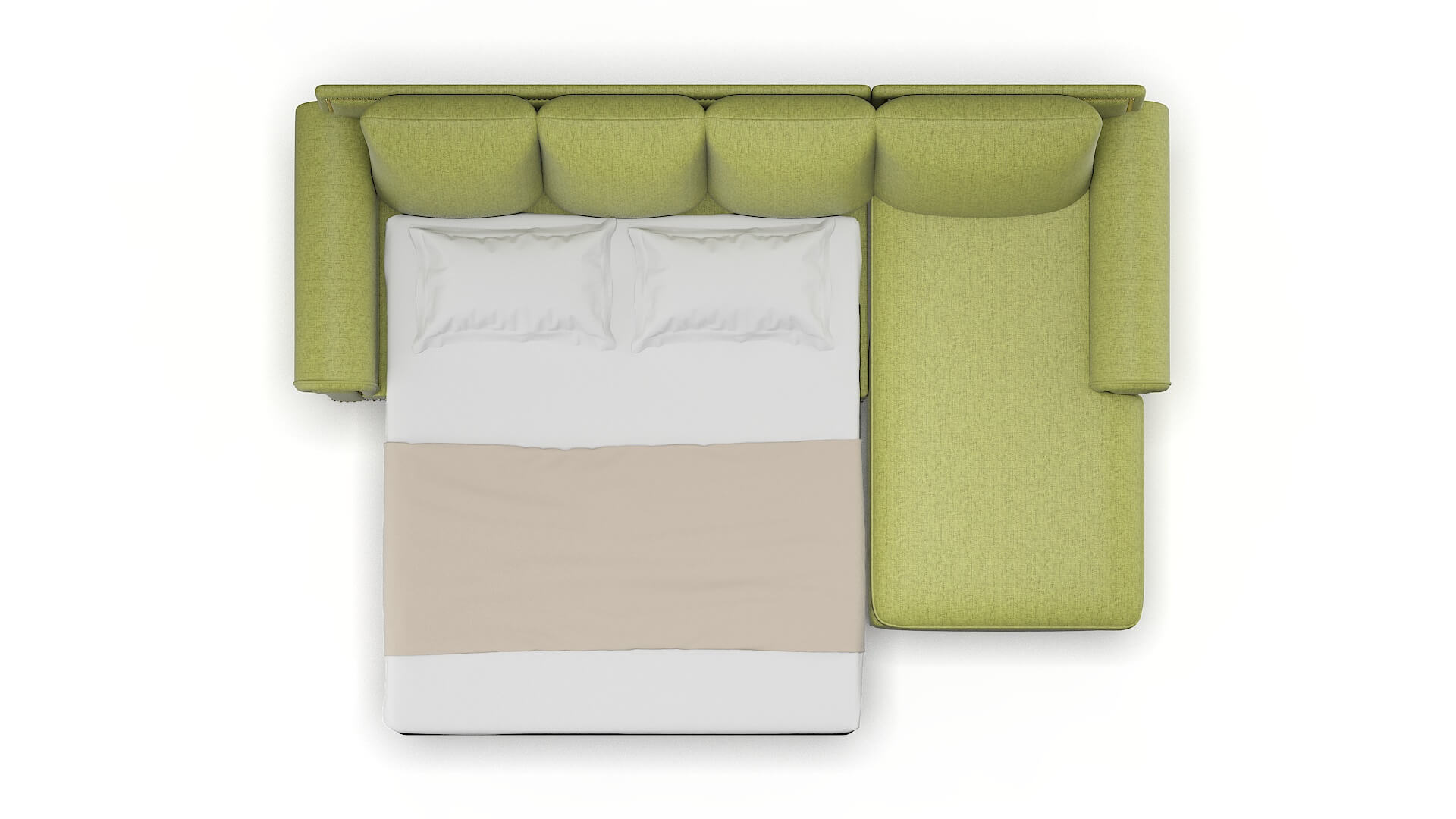 James Notion Appletini Panel Sleeper Espresso legs 3