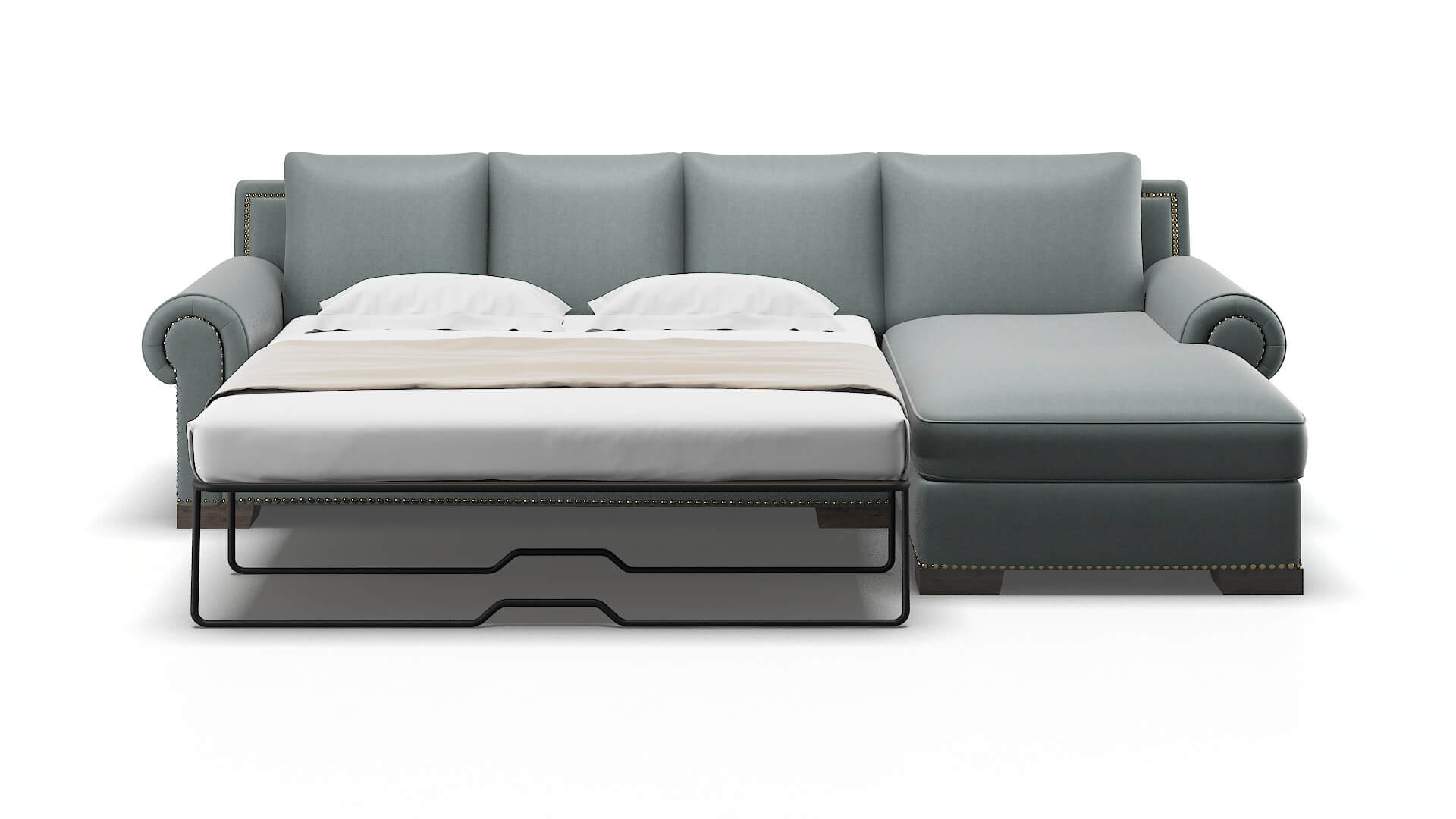 James Oakley Baltic Panel Sleeper Espresso legs 1