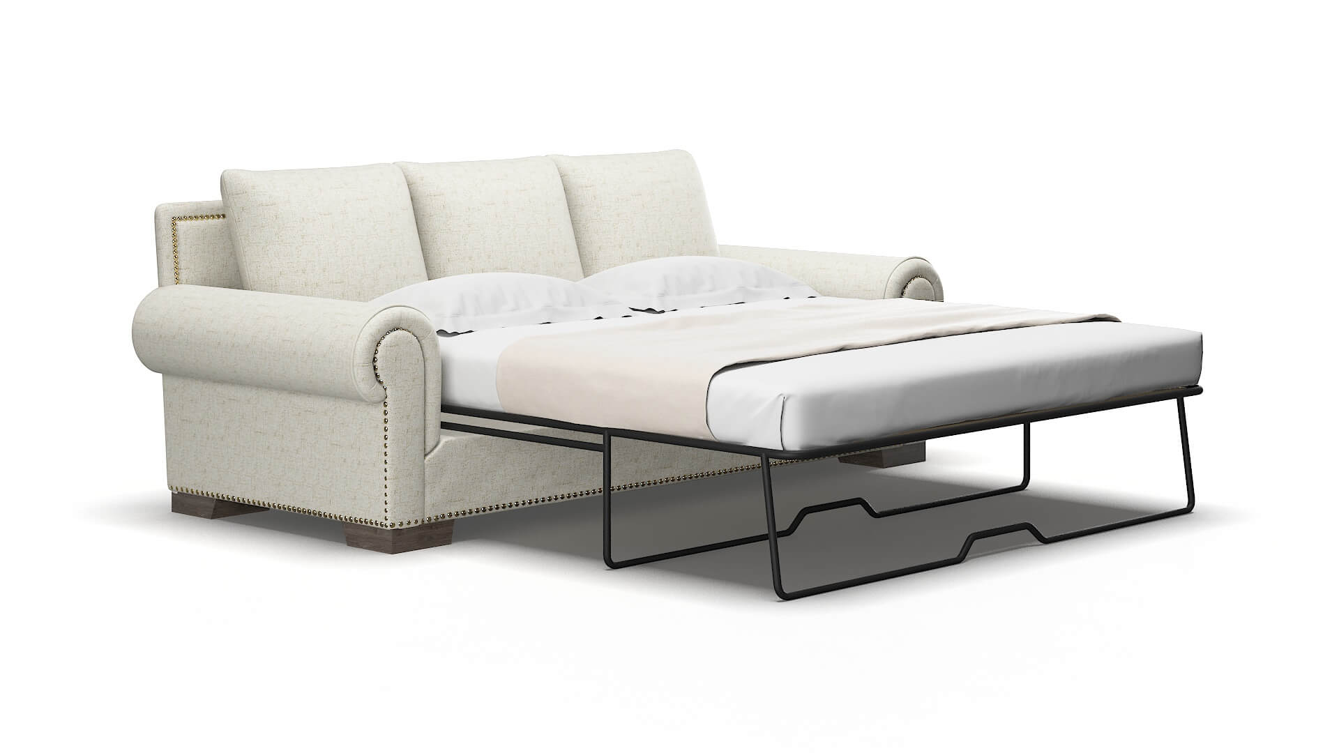 James Oceanside Birch Sofa Sleeper Espresso legs 2
