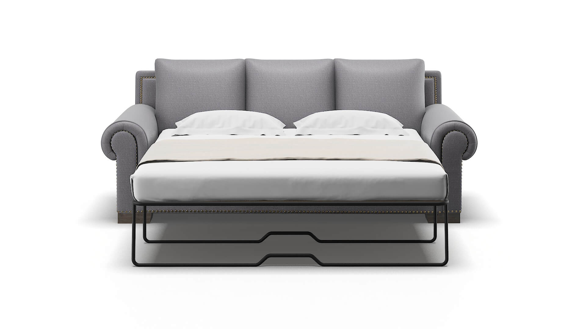 James Parker Ash Sofa Sleeper Espresso legs 1