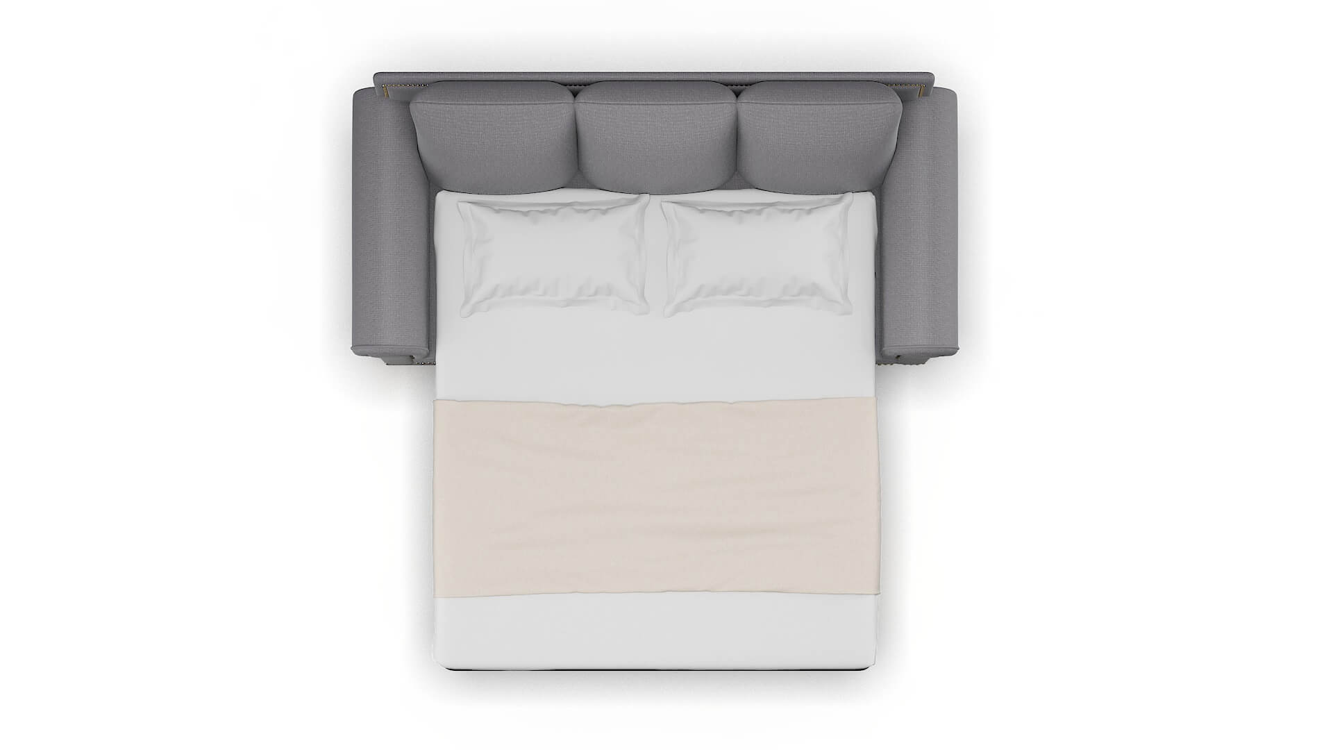 James Parker Ash Sofa Sleeper Espresso legs 3