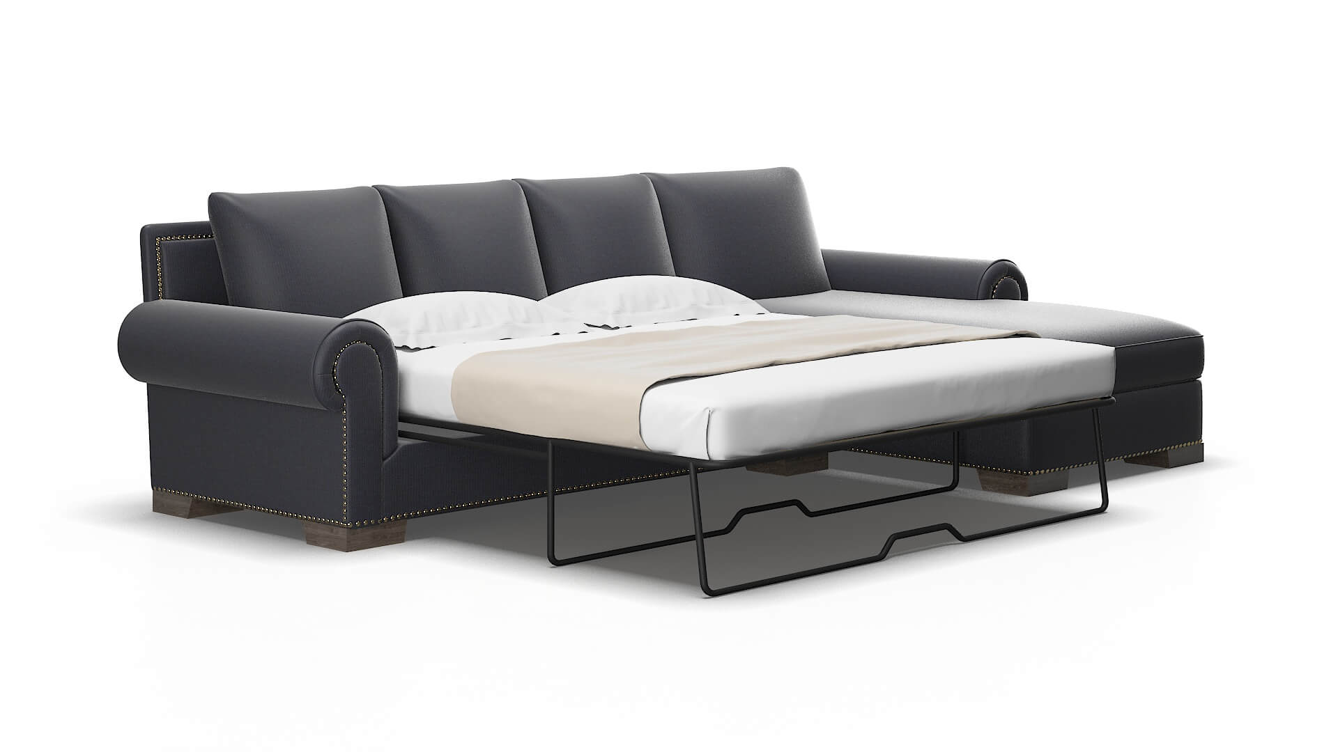 James Parker midnight Panel sleeper Espresso Legs  2