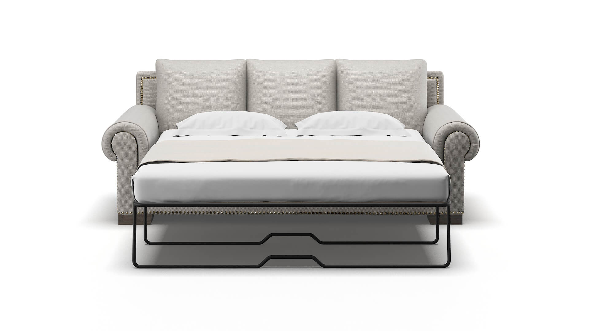 James Phoenix Sterling Sofa Sleeper Espresso legs 1