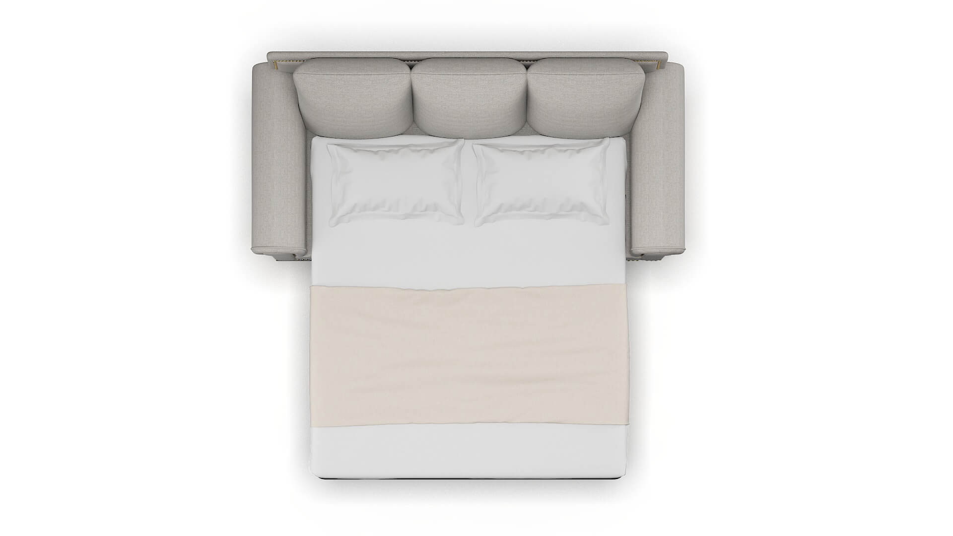 James Phoenix Sterling Sofa Sleeper Espresso legs 3