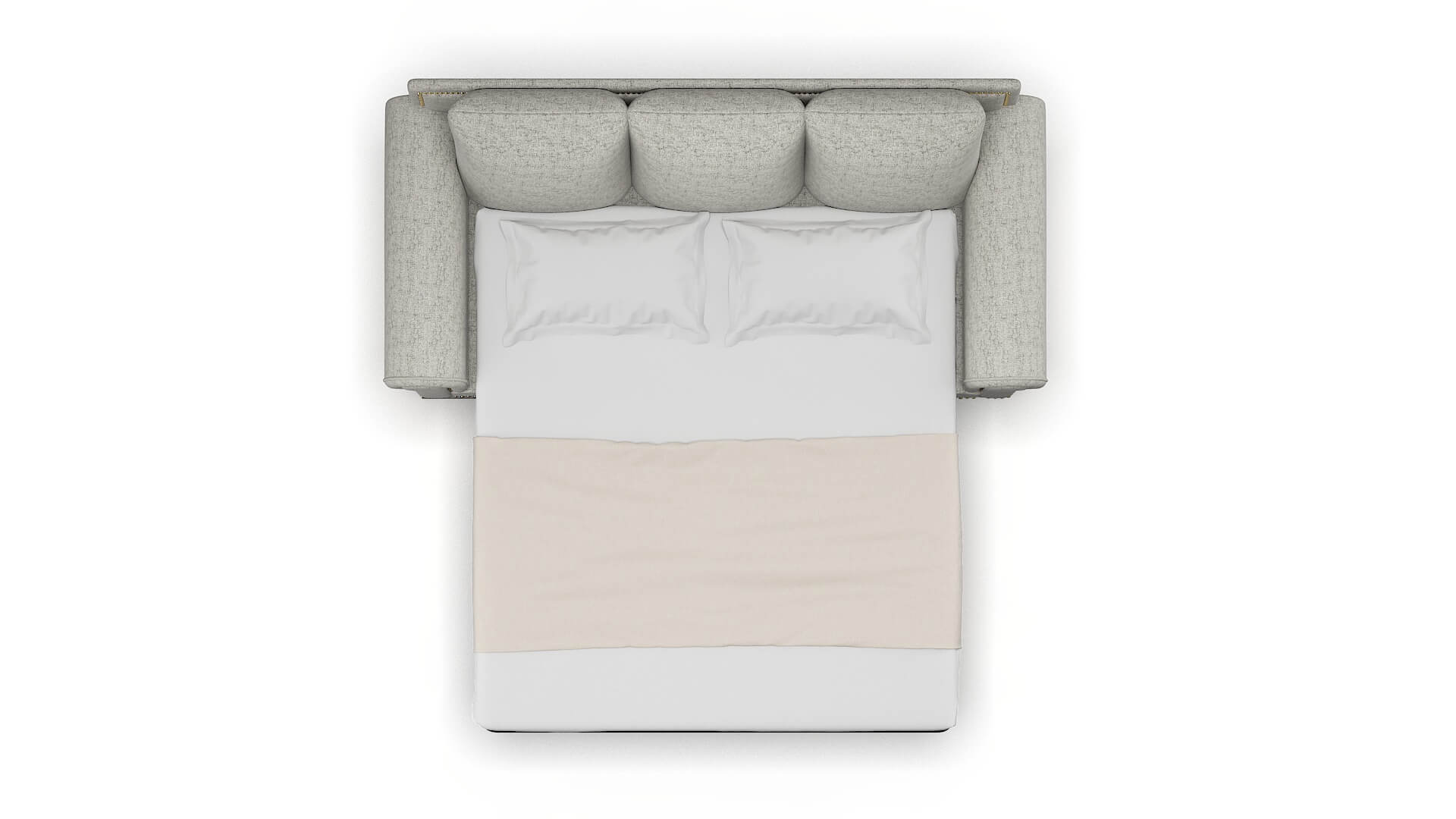 James Prime Gravel Sofa Sleeper Espresso legs 3