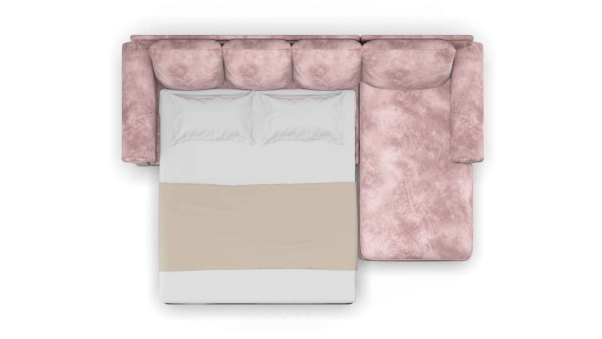 James Quartz 705 Panel Sleeper Espresso legs 3