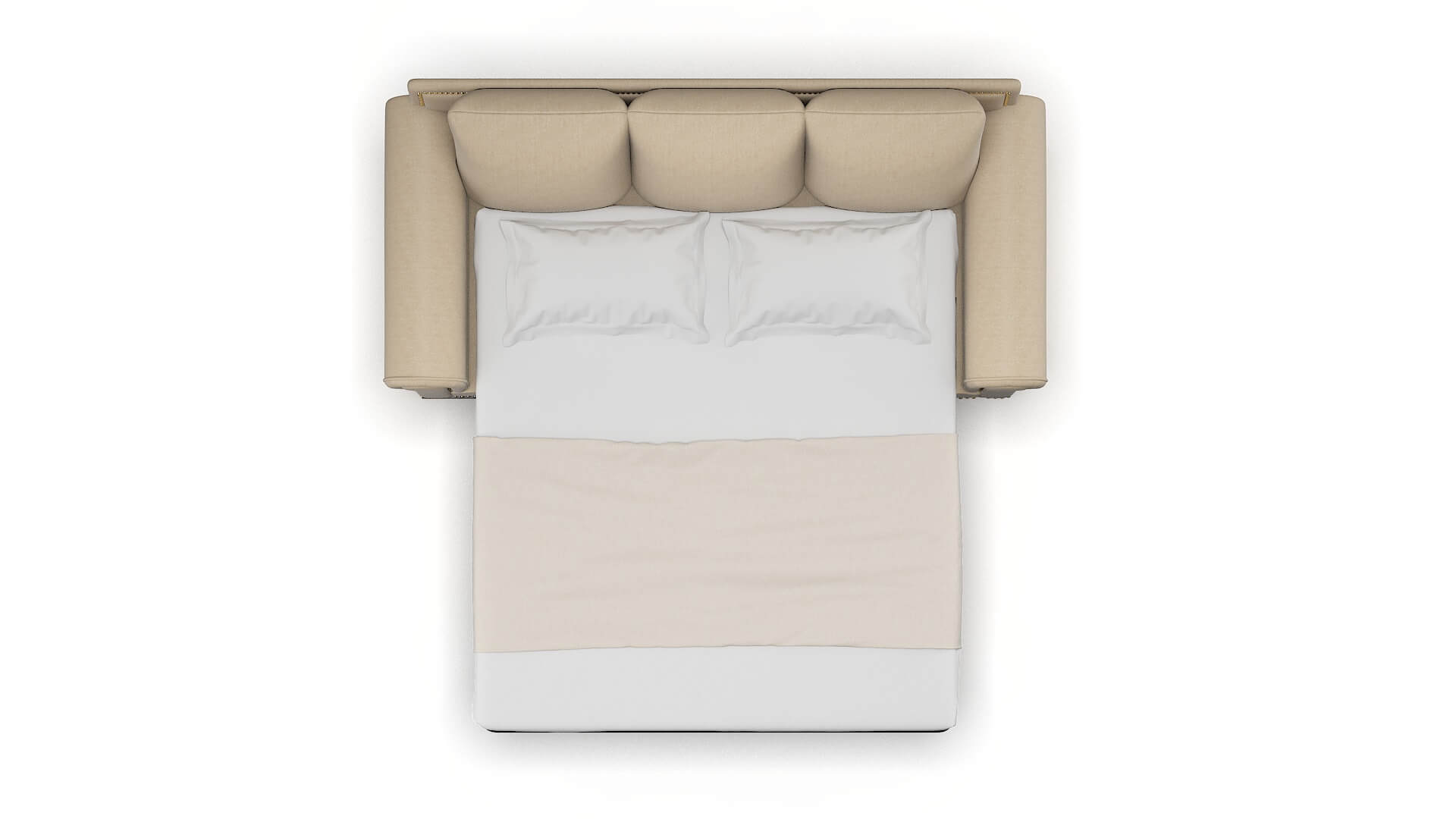 James Royale Mondo Sofa Sleeper Espresso legs 3