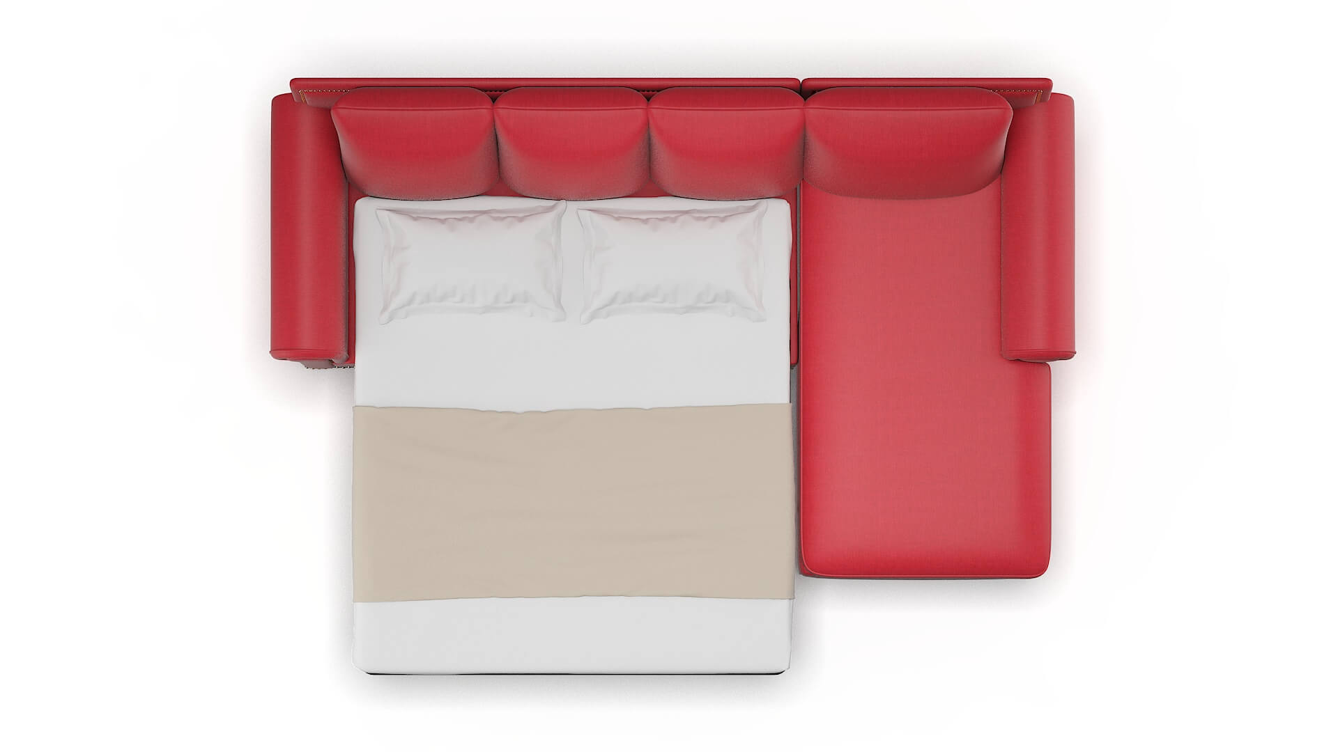 James Sorrento Berry Panel Sleeper Espresso legs 3