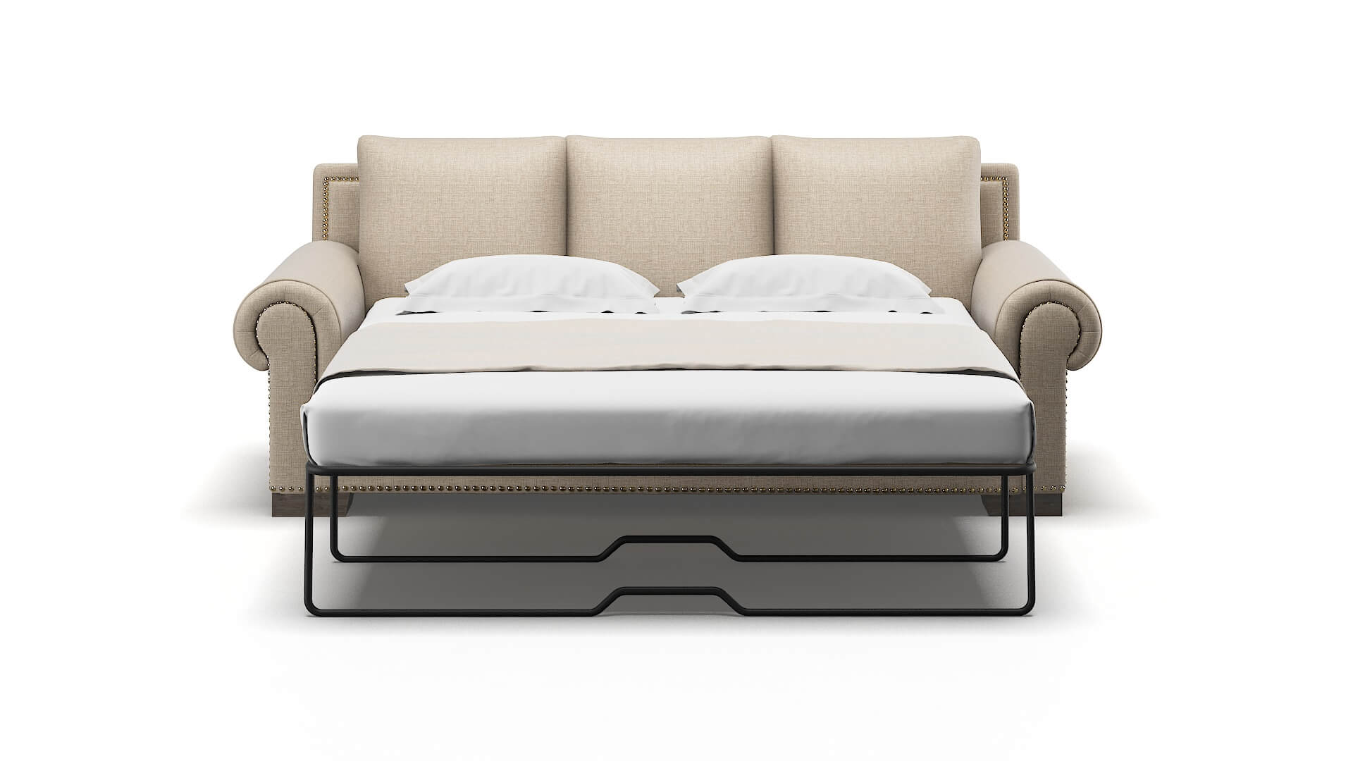 James Sosoftness 74 Sofa Sleeper Espresso legs 1