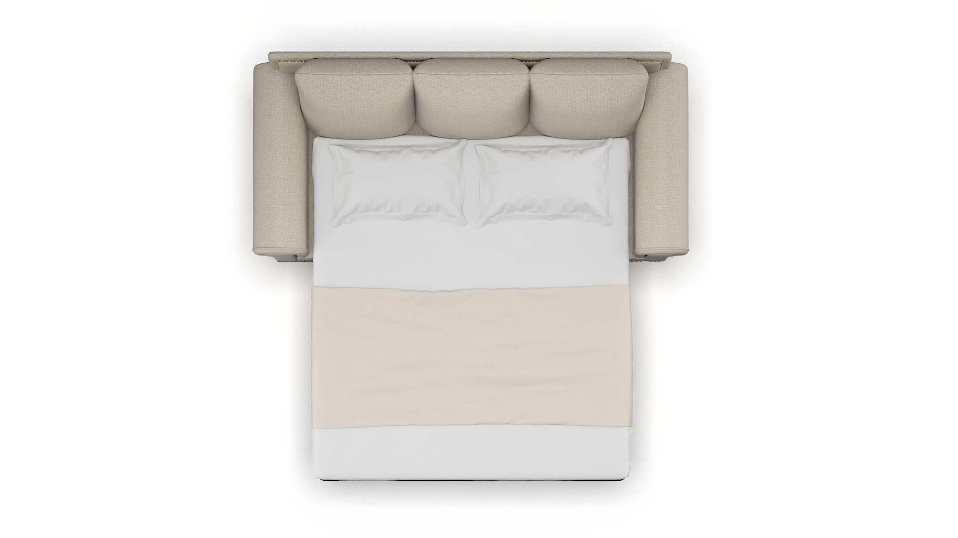 James Urban_d Steel Sofa Sleeper Espresso legs 3