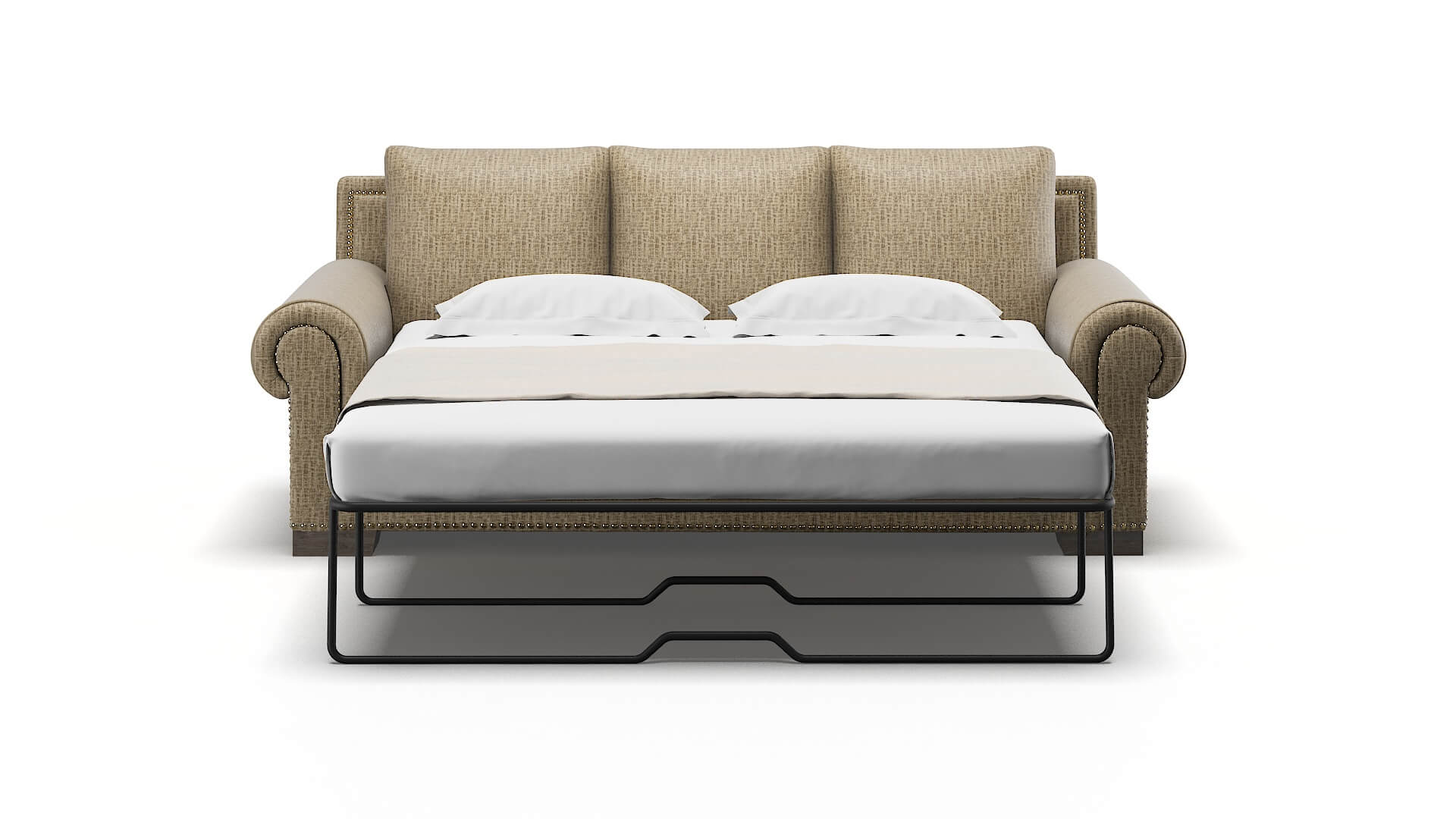 James Venus Mocha Sofa Sleeper Espresso legs 1