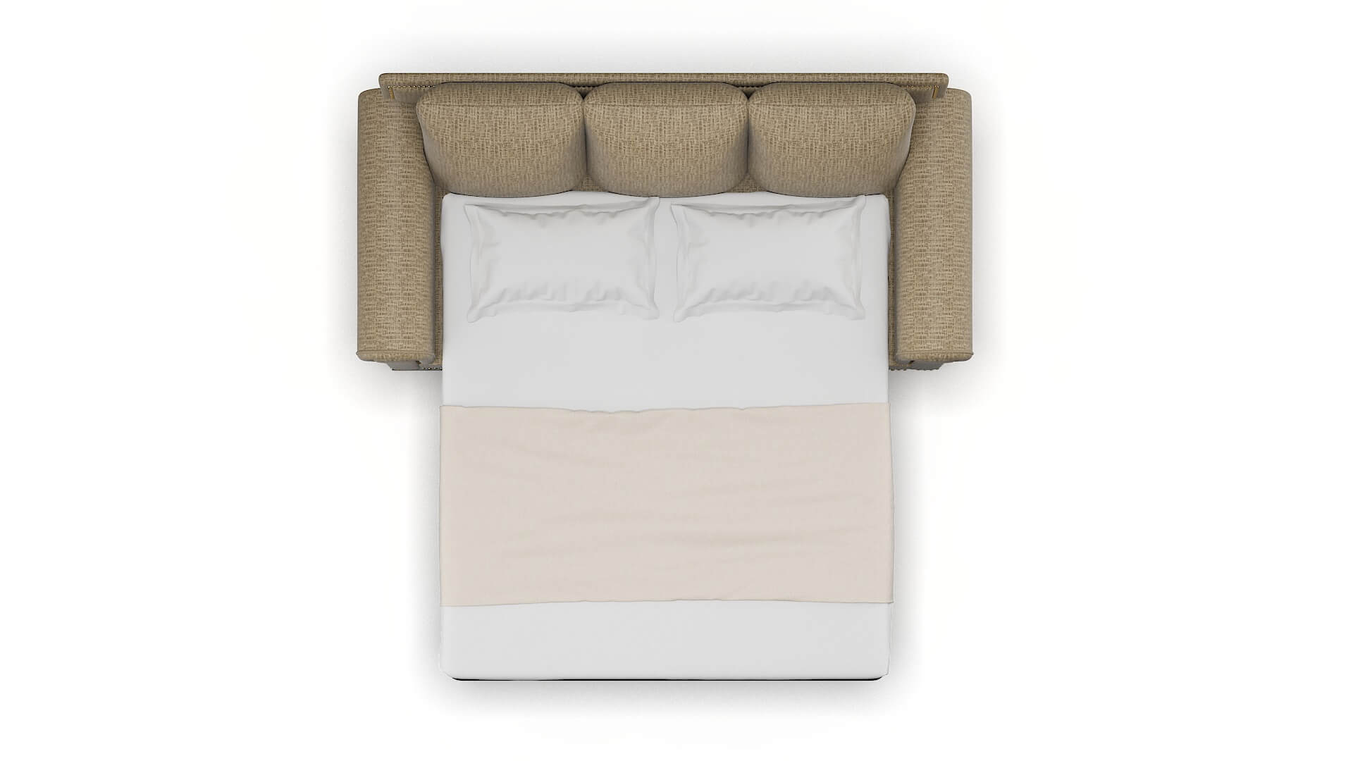 James Venus Mocha Sofa Sleeper Espresso legs 3