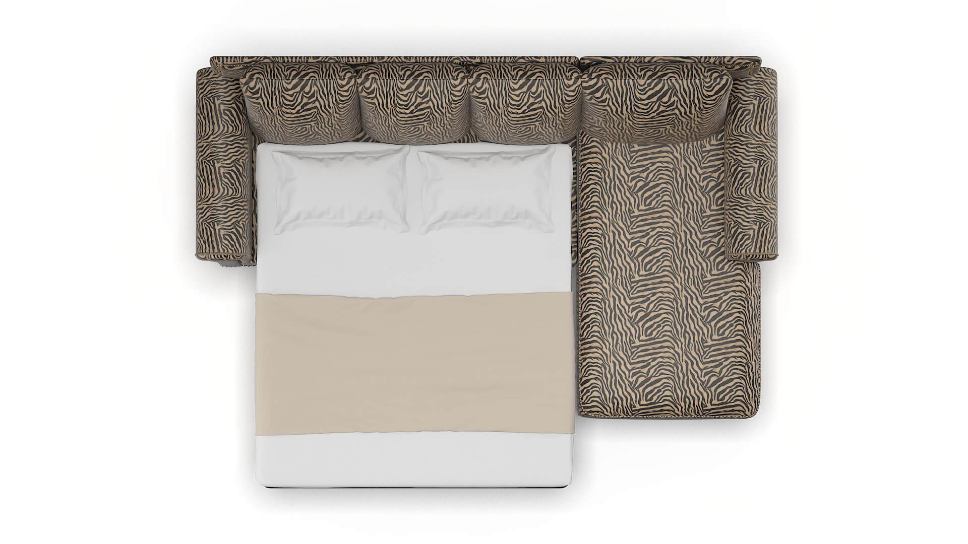 James Zambia Coffee Panel Sleeper Espresso legs 3