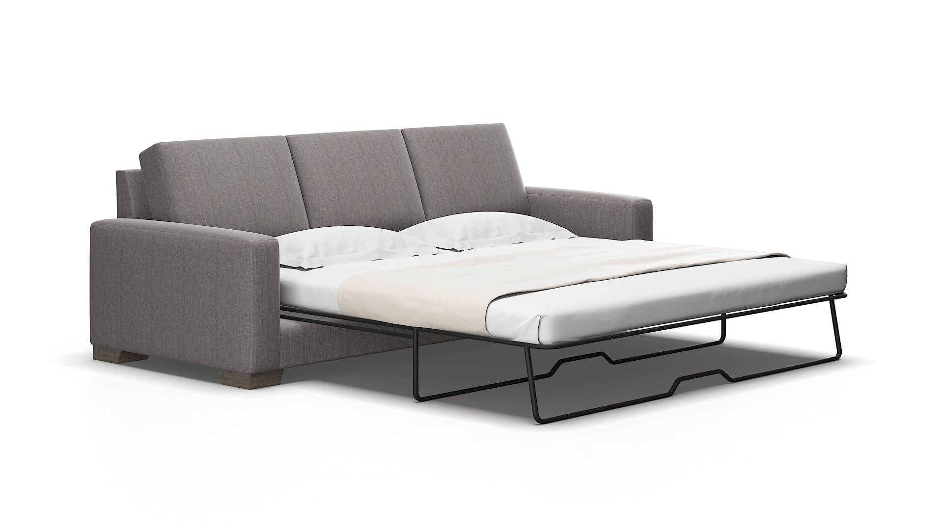 London Atlas_plz silver Sofa sleeper Espresso Legs  2