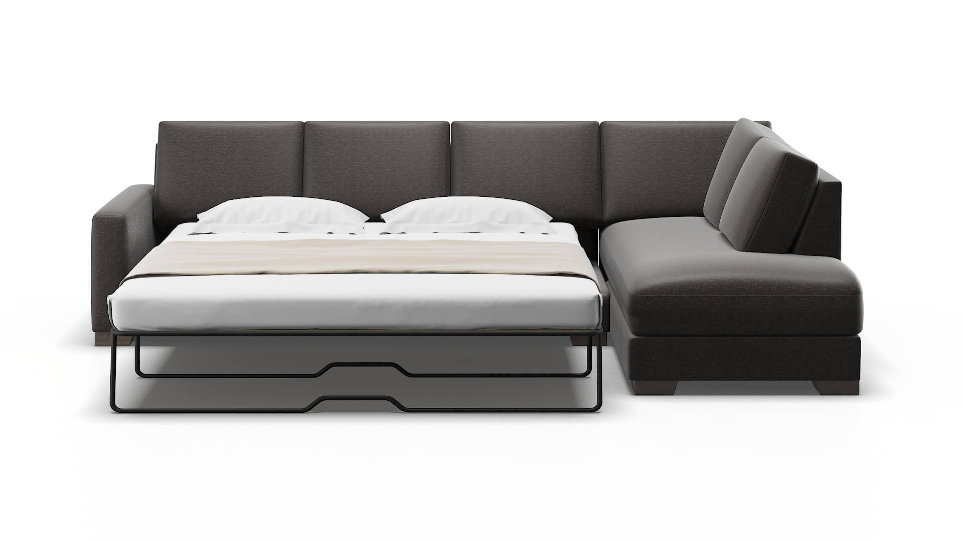 London Avenger Denim Panel Sleeper Espresso legs 1