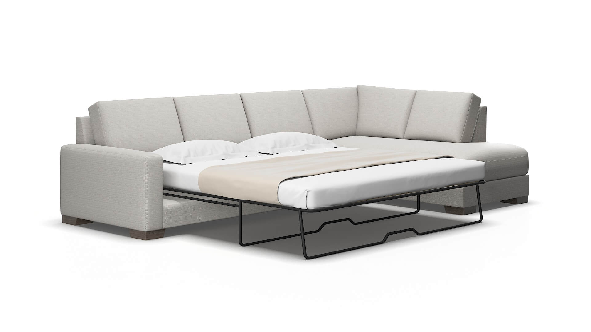 London Avenger dolphin Panel sleeper Espresso Legs  2