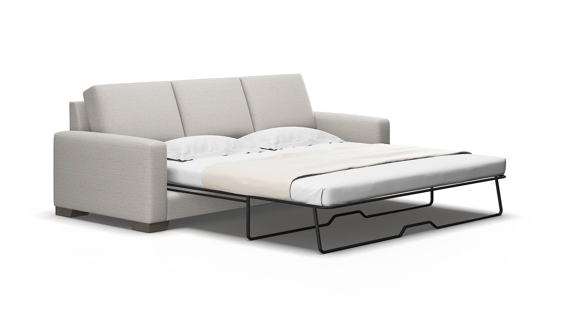 London Avenger dolphin Sofa sleeper Espresso Legs  2