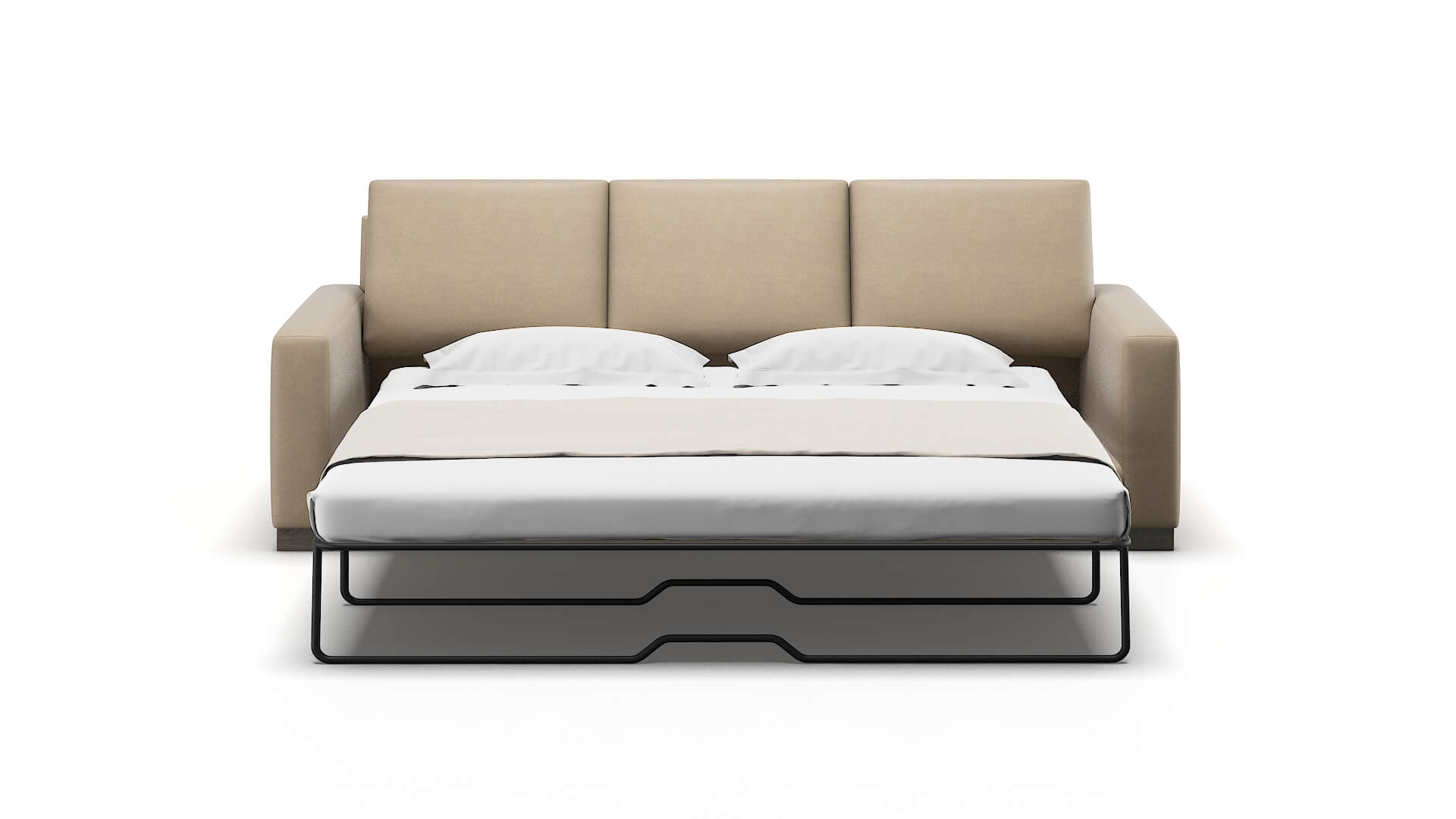 London Avenger Driftwood Sofa Sleeper Espresso legs 1