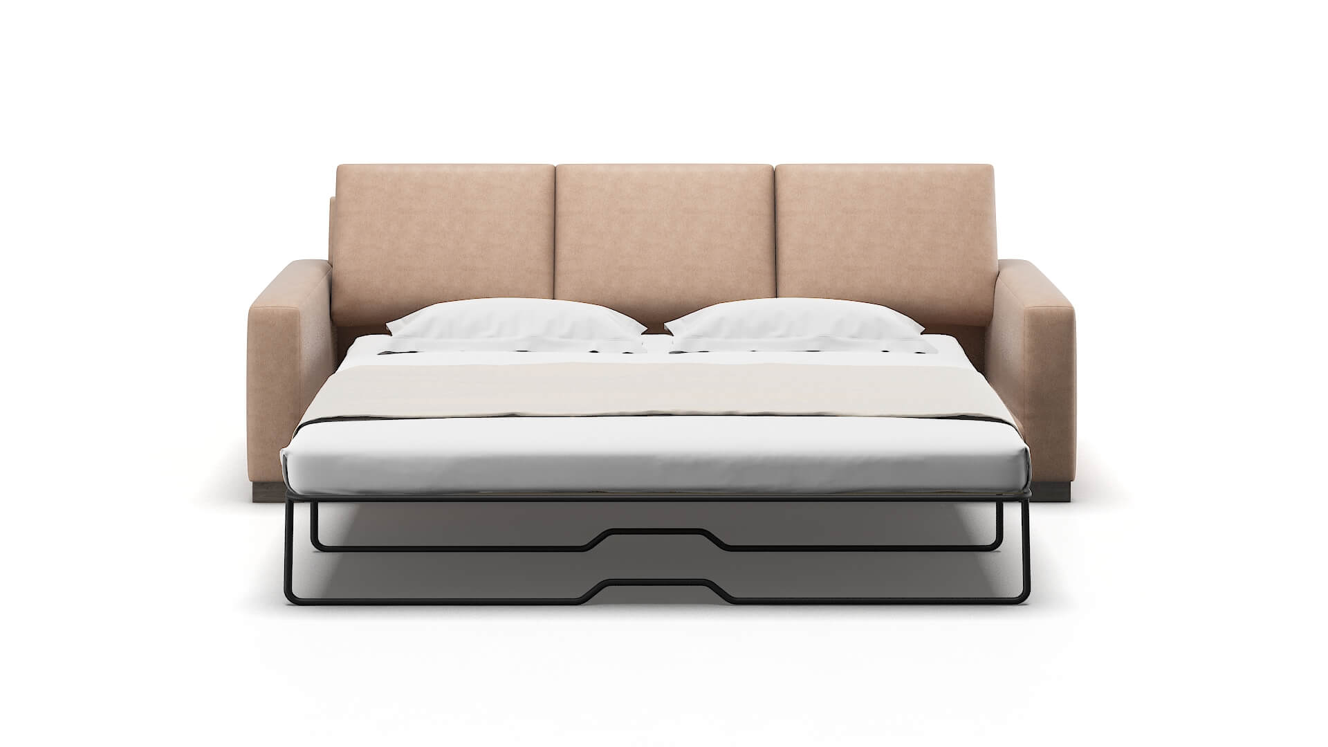 London Bella Cocoa Sofa Sleeper Espresso legs 1