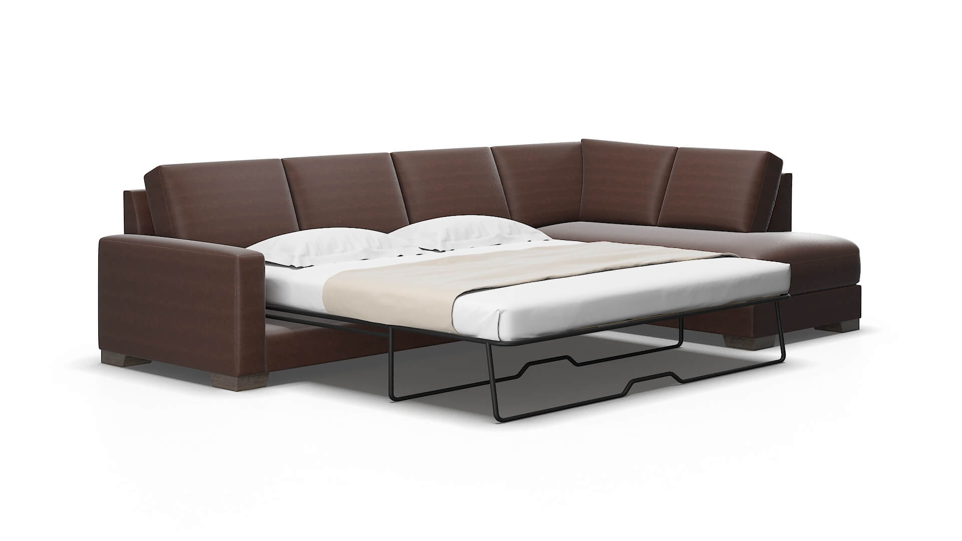 London Bella espresso Panel sleeper Espresso Legs  2