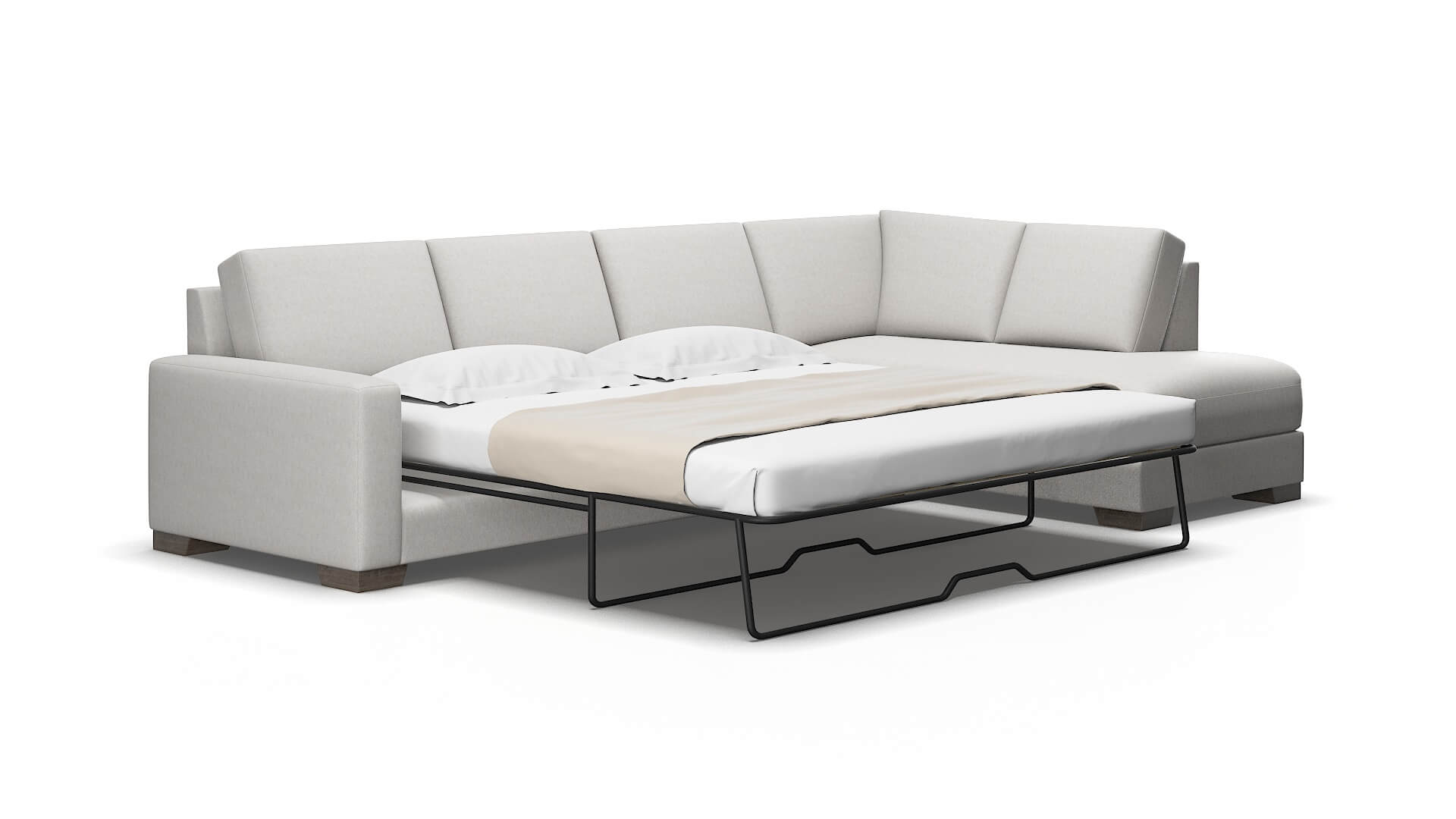 London Curious spa Panel sleeper Espresso Legs  2