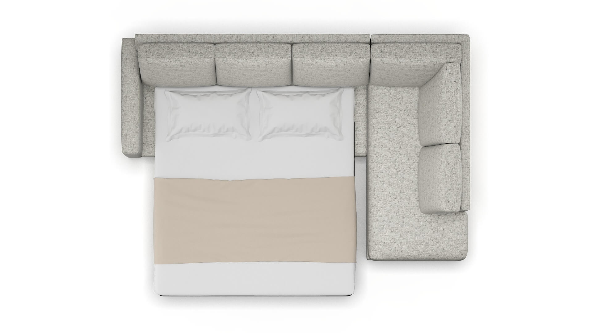 London Derby Silver Panel Sleeper Espresso legs 3