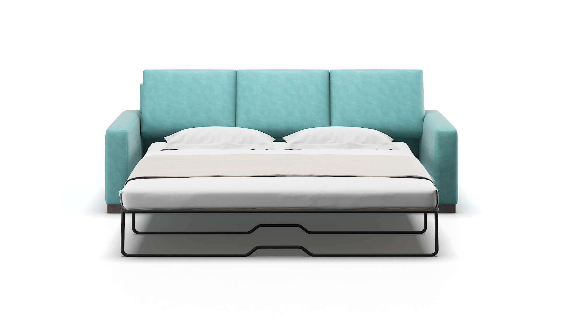 London Dream_d French_blue Sofa Sleeper Espresso legs 1