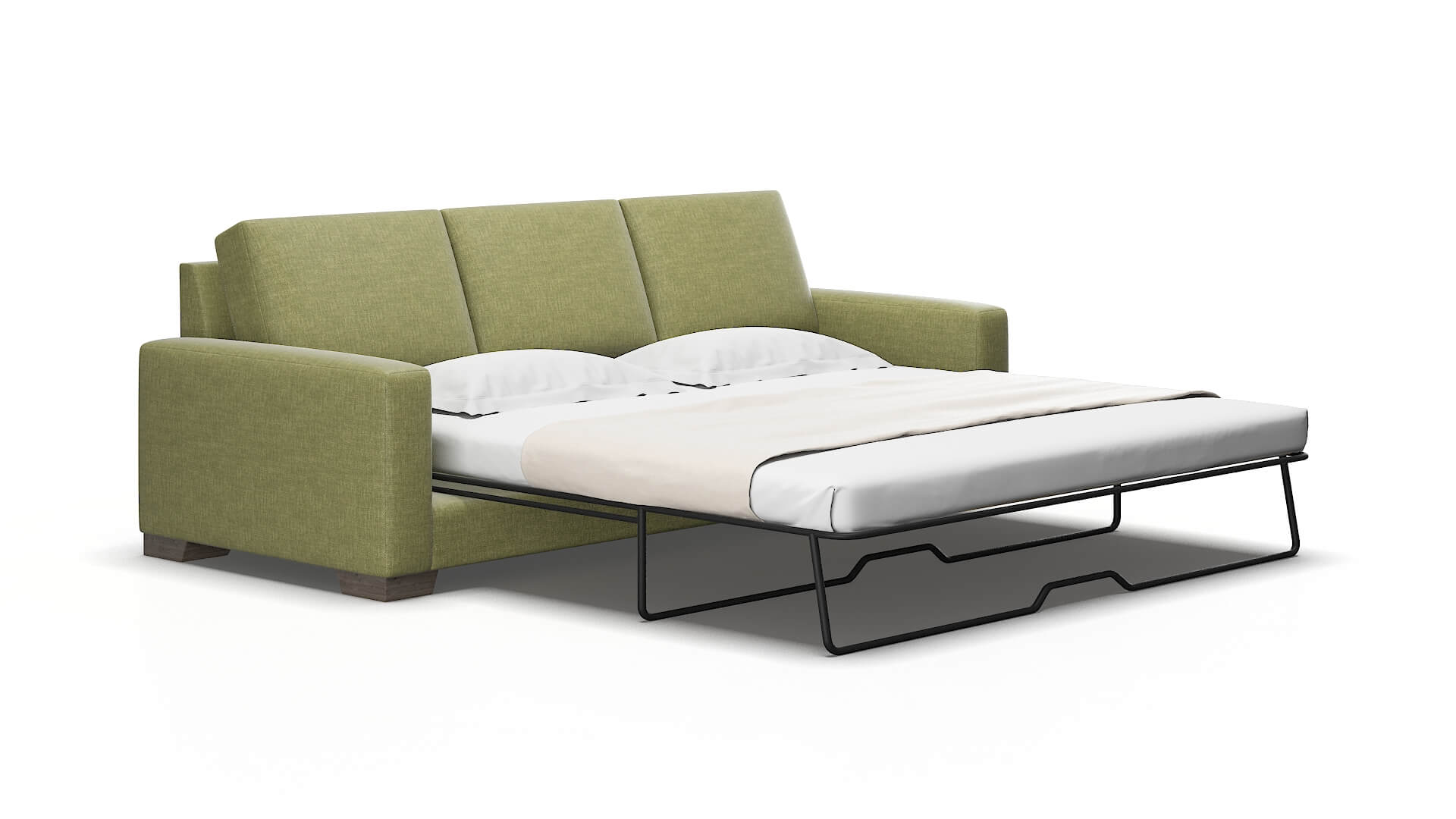 London Durham lime Sofa sleeper Espresso Legs  2