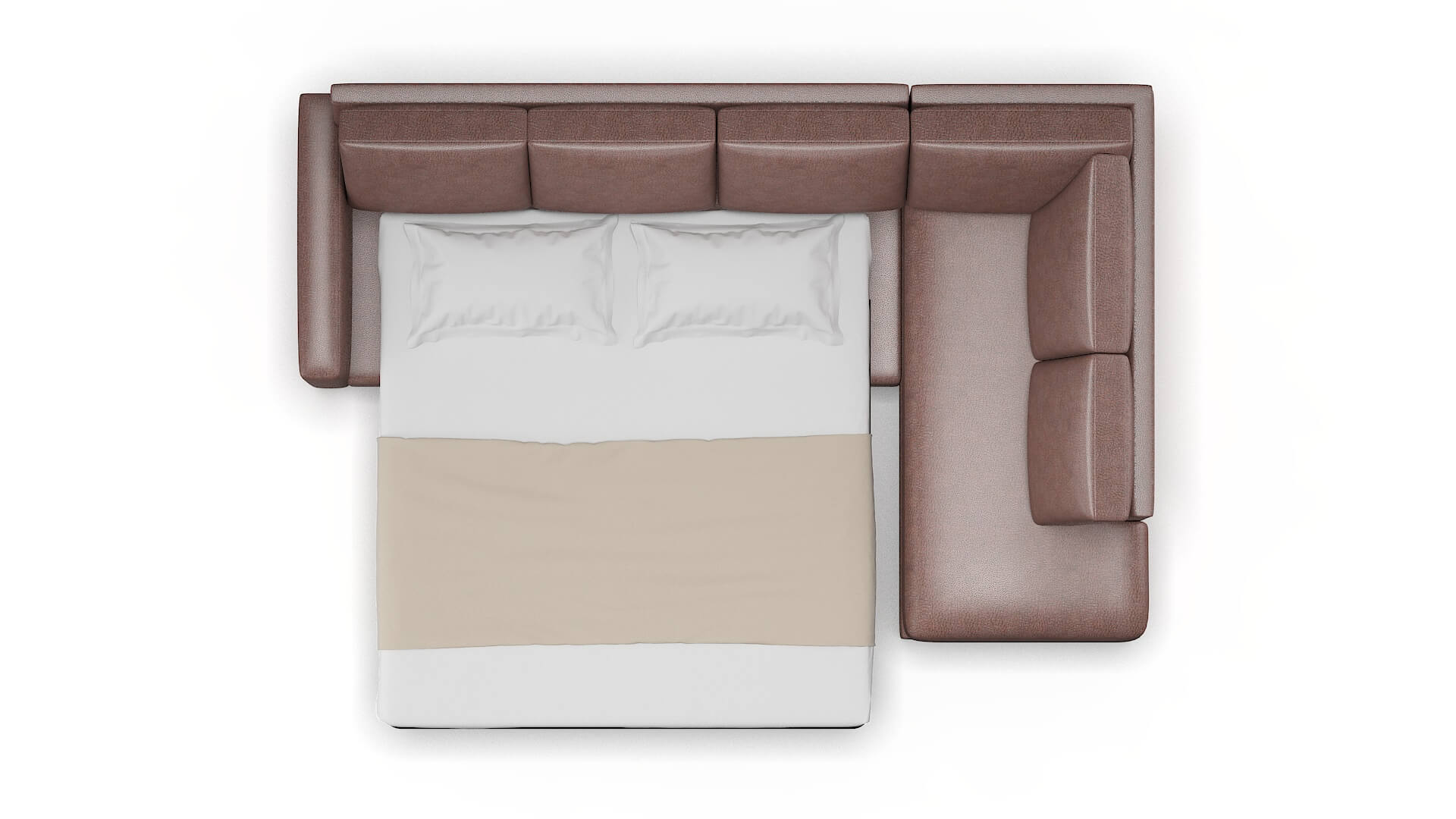 London Ford Brown Panel Sleeper Espresso legs 3