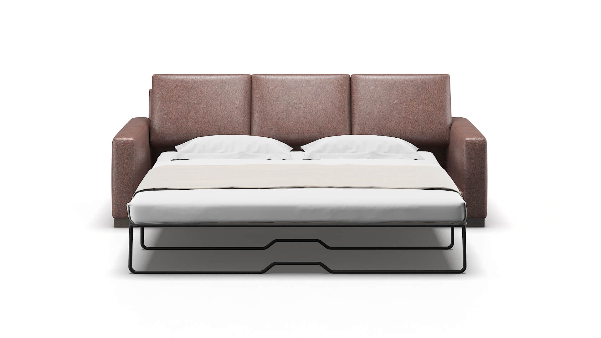 London Ford Brown Sofa Sleeper Espresso legs 1