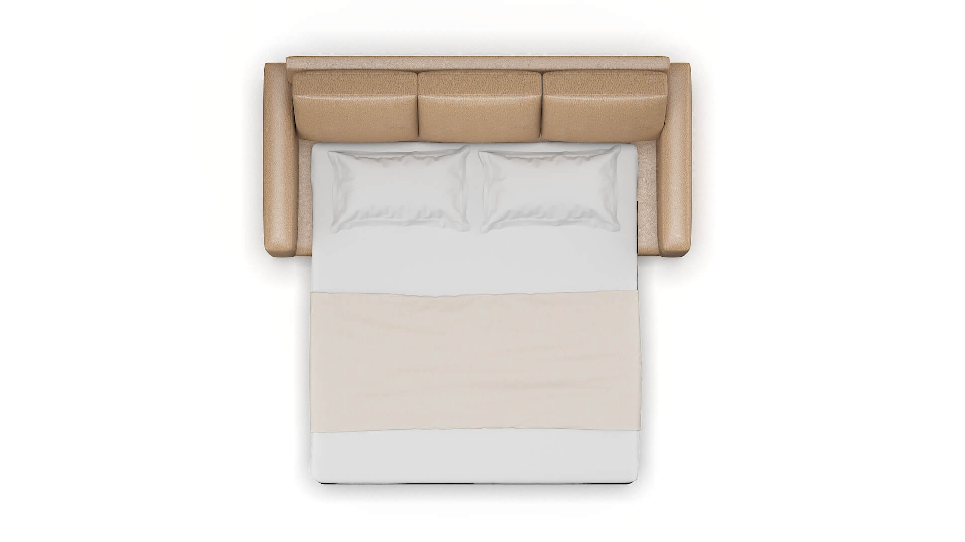 London Ford Dune Sofa Sleeper Espresso legs 3