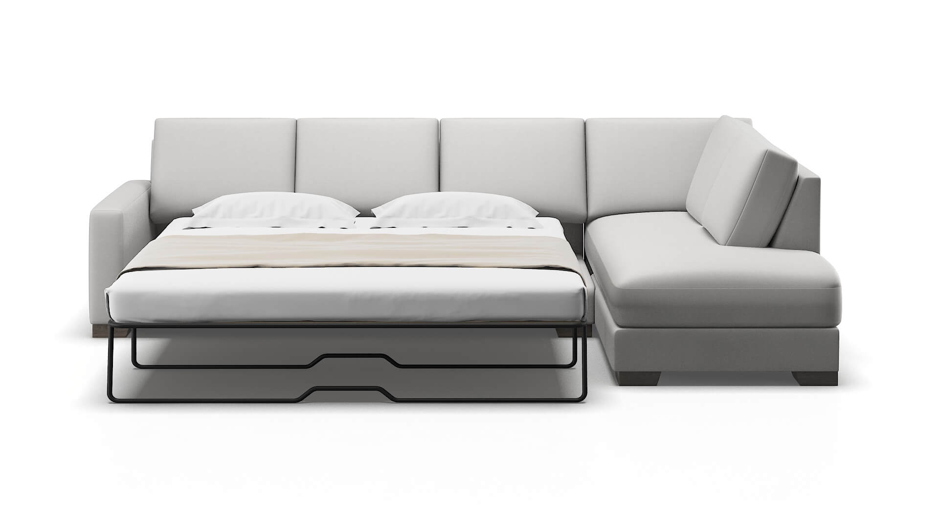 London Geo Sterling Panel Sleeper Espresso legs 1