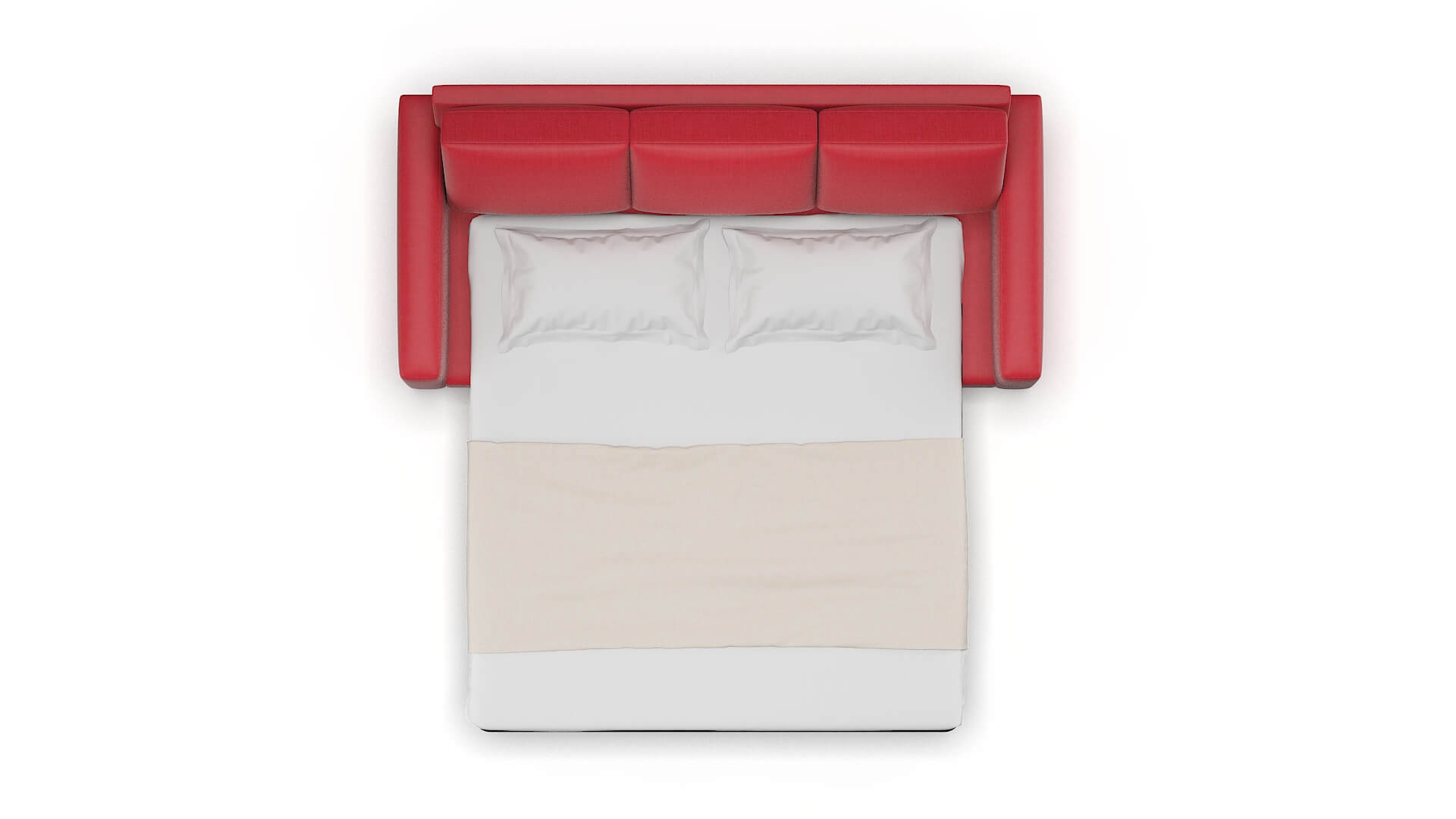 London Hepburn_hrp Pottery Sofa Sleeper Espresso legs 3