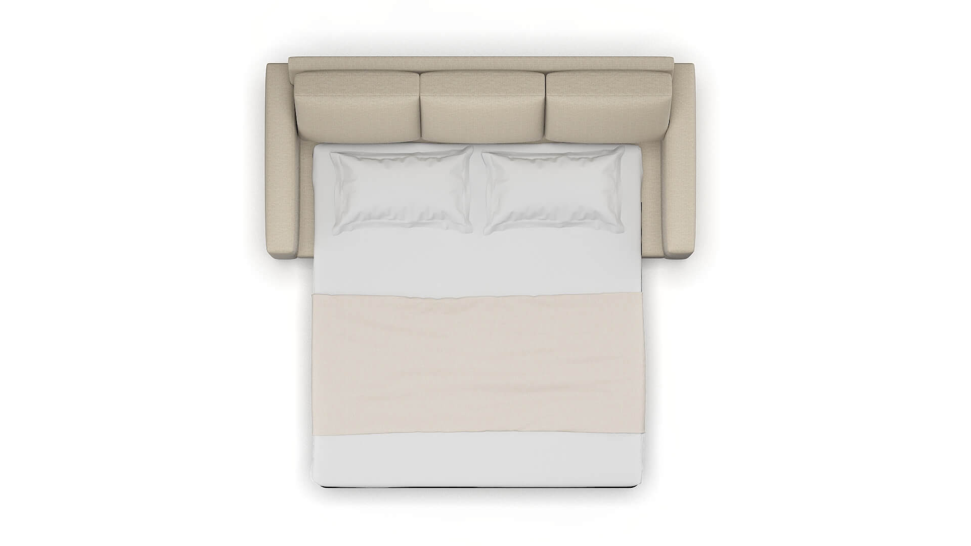 London Insight Barley Sofa Sleeper Espresso legs 3