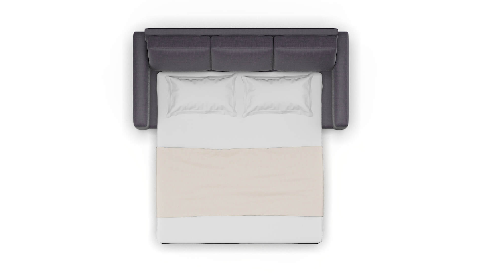 London Keylargo Grape Sofa Sleeper Espresso legs 3