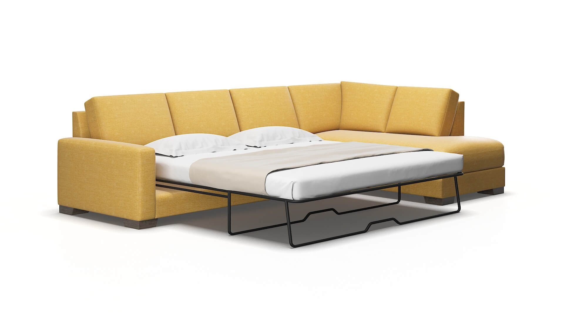 London Keylargo honey Panel sleeper Espresso Legs  2