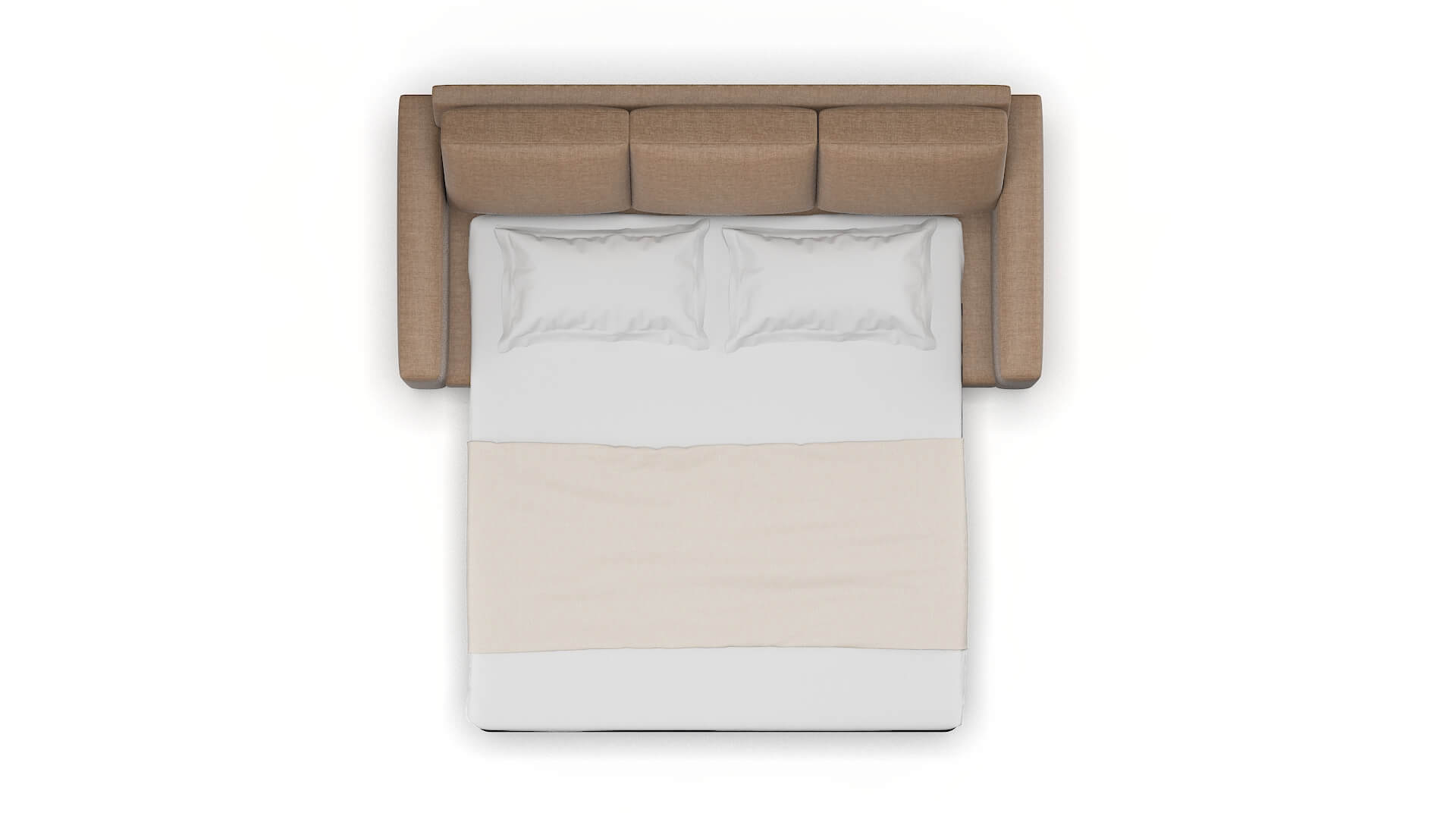 London Keylargo Mink Sofa Sleeper Espresso legs 3