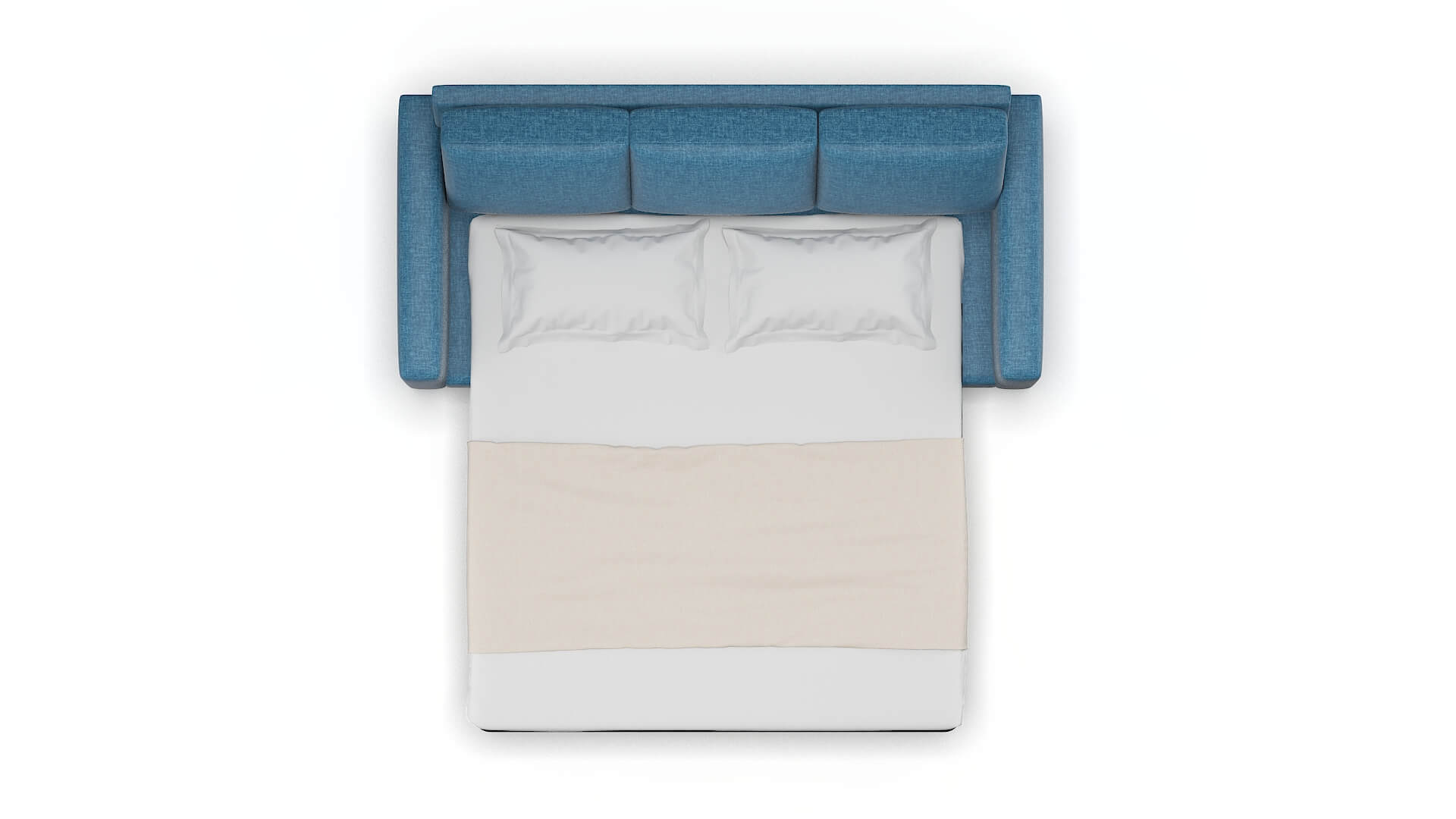 London Keylargo Ocean Sofa Sleeper Espresso legs 3