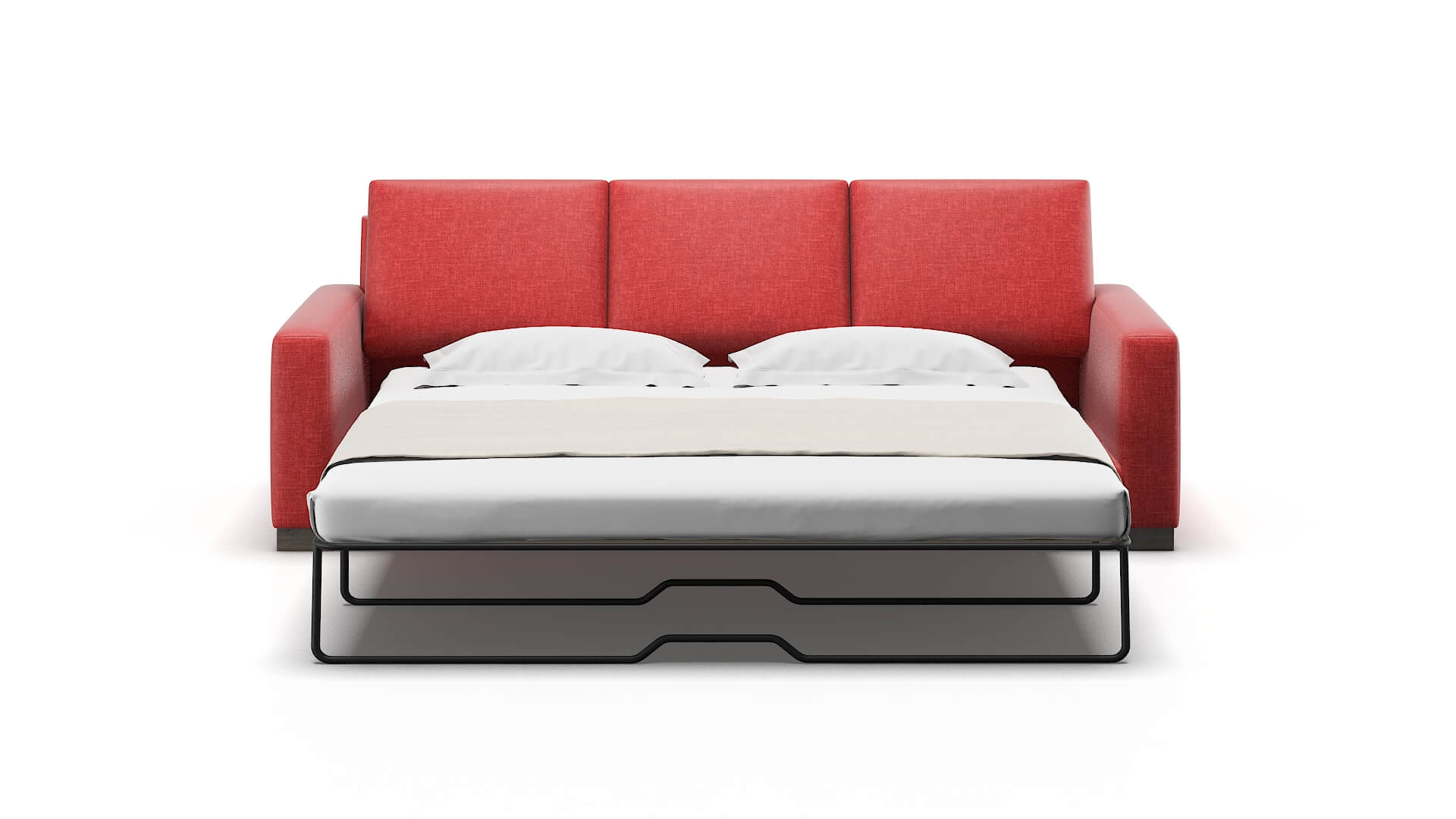 London Leslie Poppy Sofa Sleeper Espresso legs 1