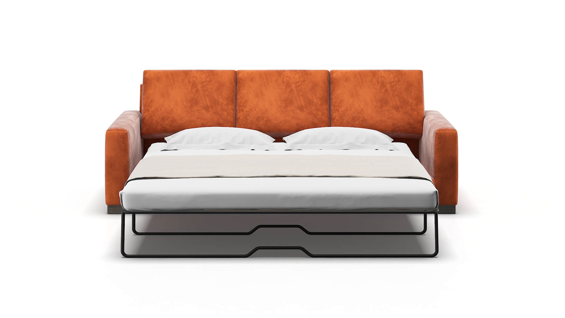 London Loft Copper Sofa Sleeper Espresso legs 1