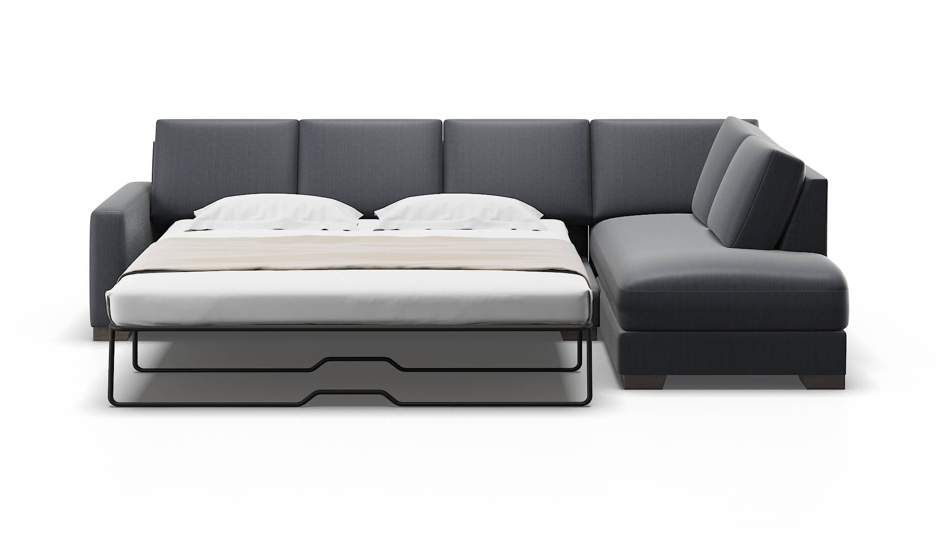 London Malibu Sea Panel Sleeper Espresso legs 1