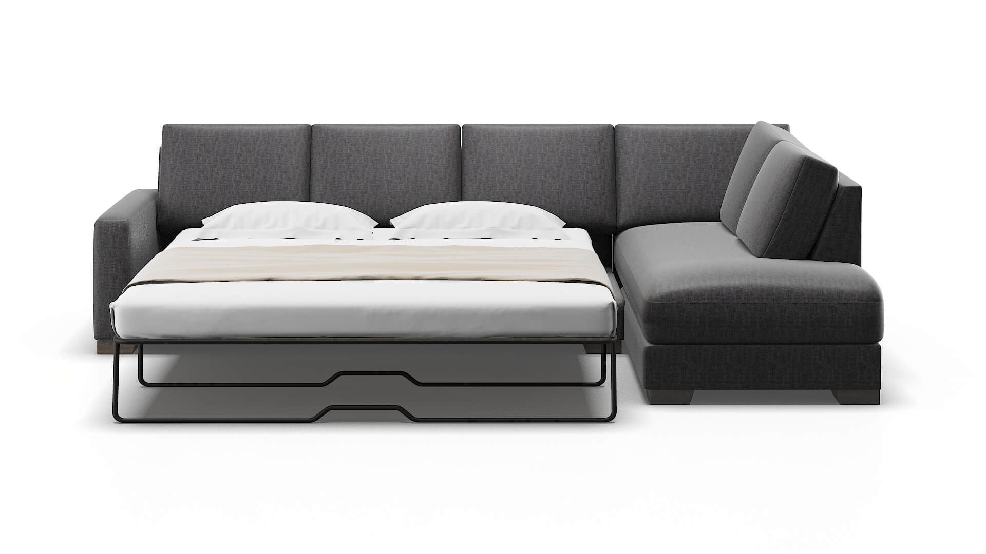 London Marcy Baltic Panel Sleeper Espresso legs 1