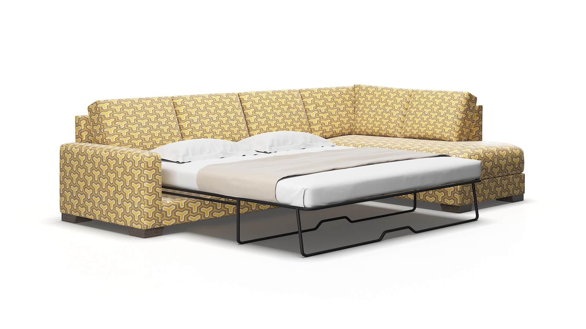 London Merci dijon Panel sleeper Espresso Legs  2