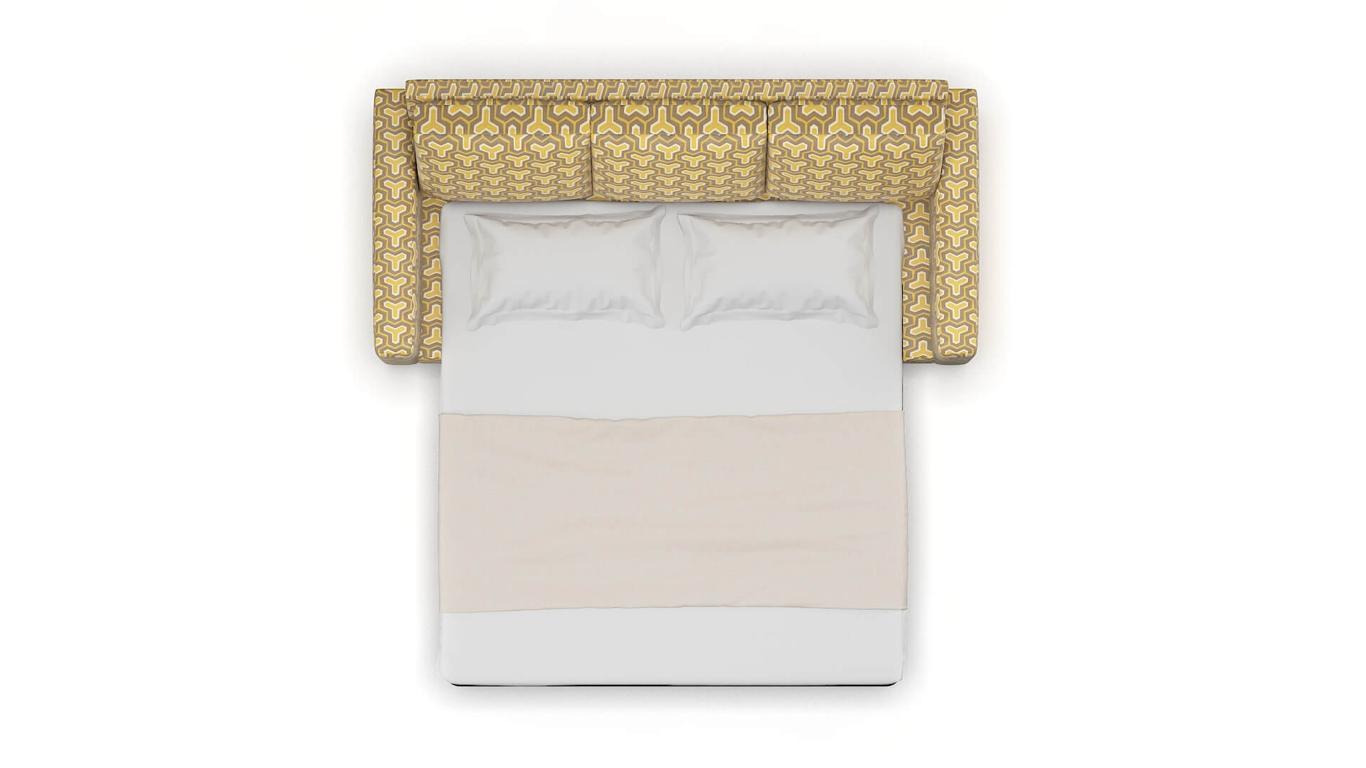 London Merci Dijon Sofa Sleeper Espresso legs 3