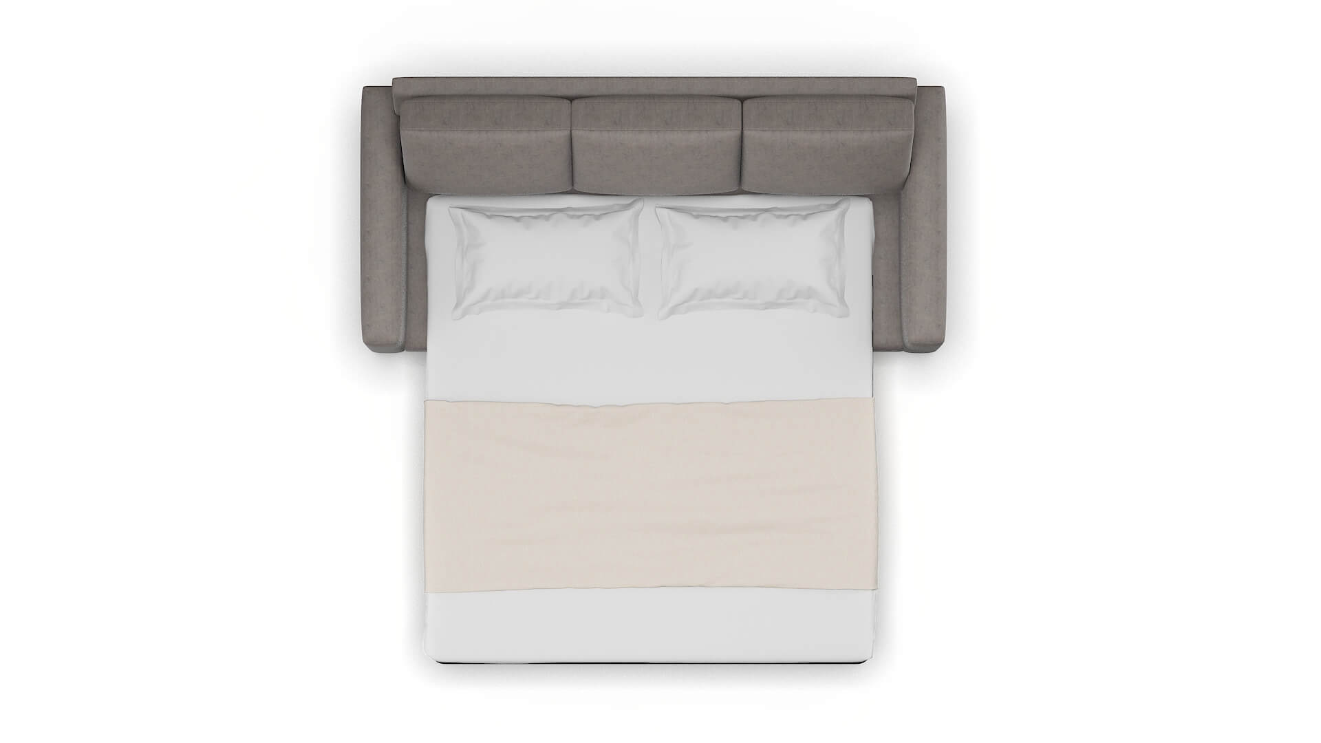 London Noble Otter Sofa Sleeper Espresso legs 3