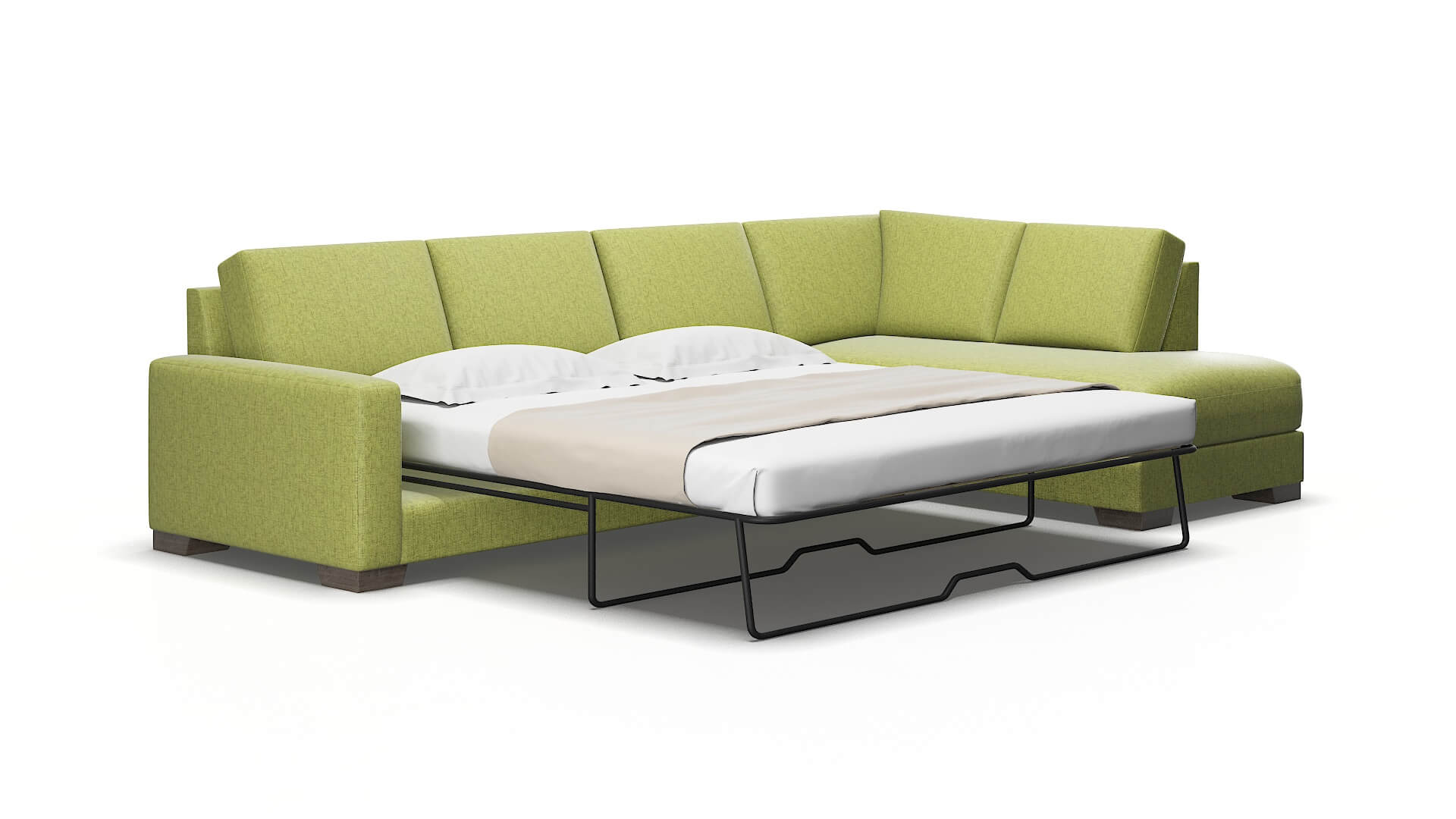 London Notion Appletini Panel Sleeper Espresso Legs 2