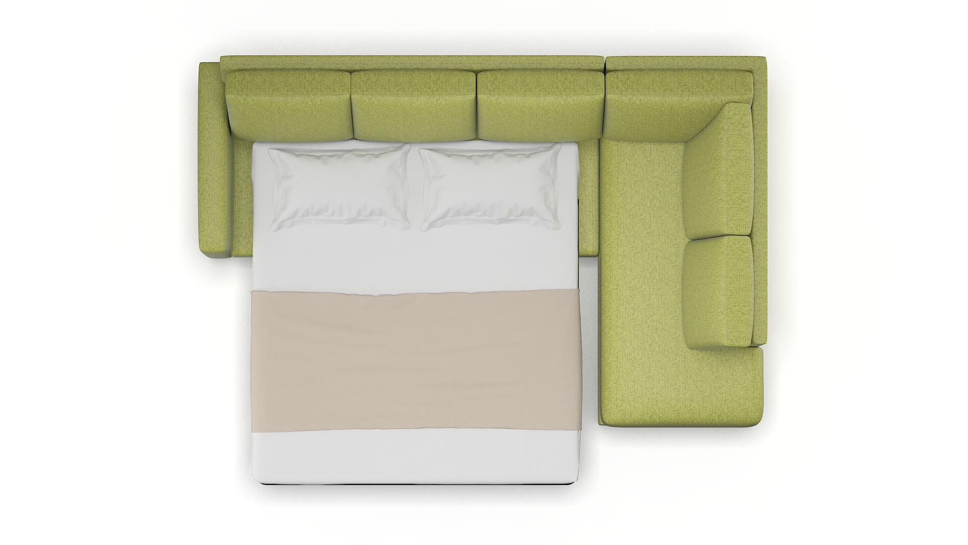 London Notion Appletini Panel Sleeper Espresso legs 3