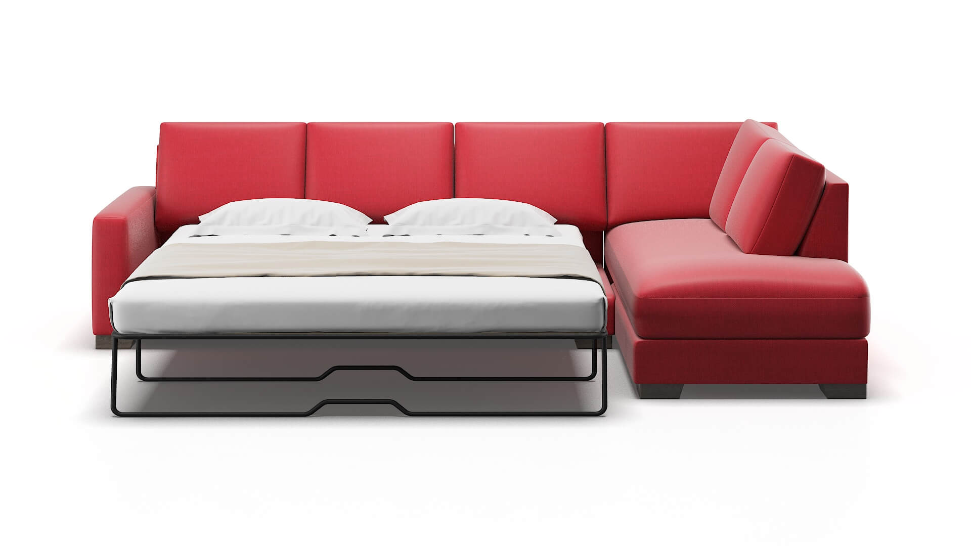 London Pauline Ruby Panel Sleeper Espresso legs 1