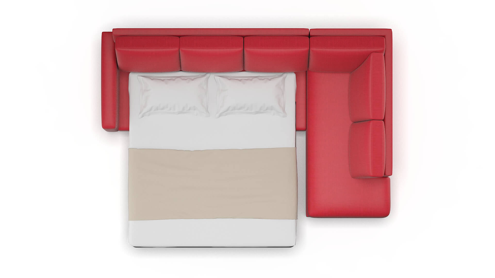London Pauline Ruby Panel Sleeper Espresso legs 3