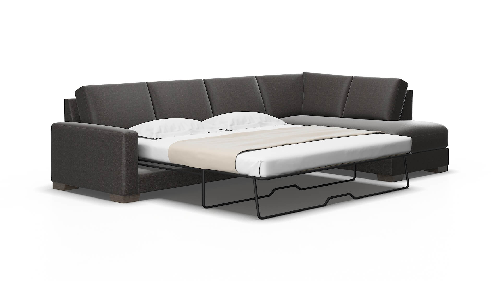 London Phoenix chocolate Panel sleeper Espresso Legs  2